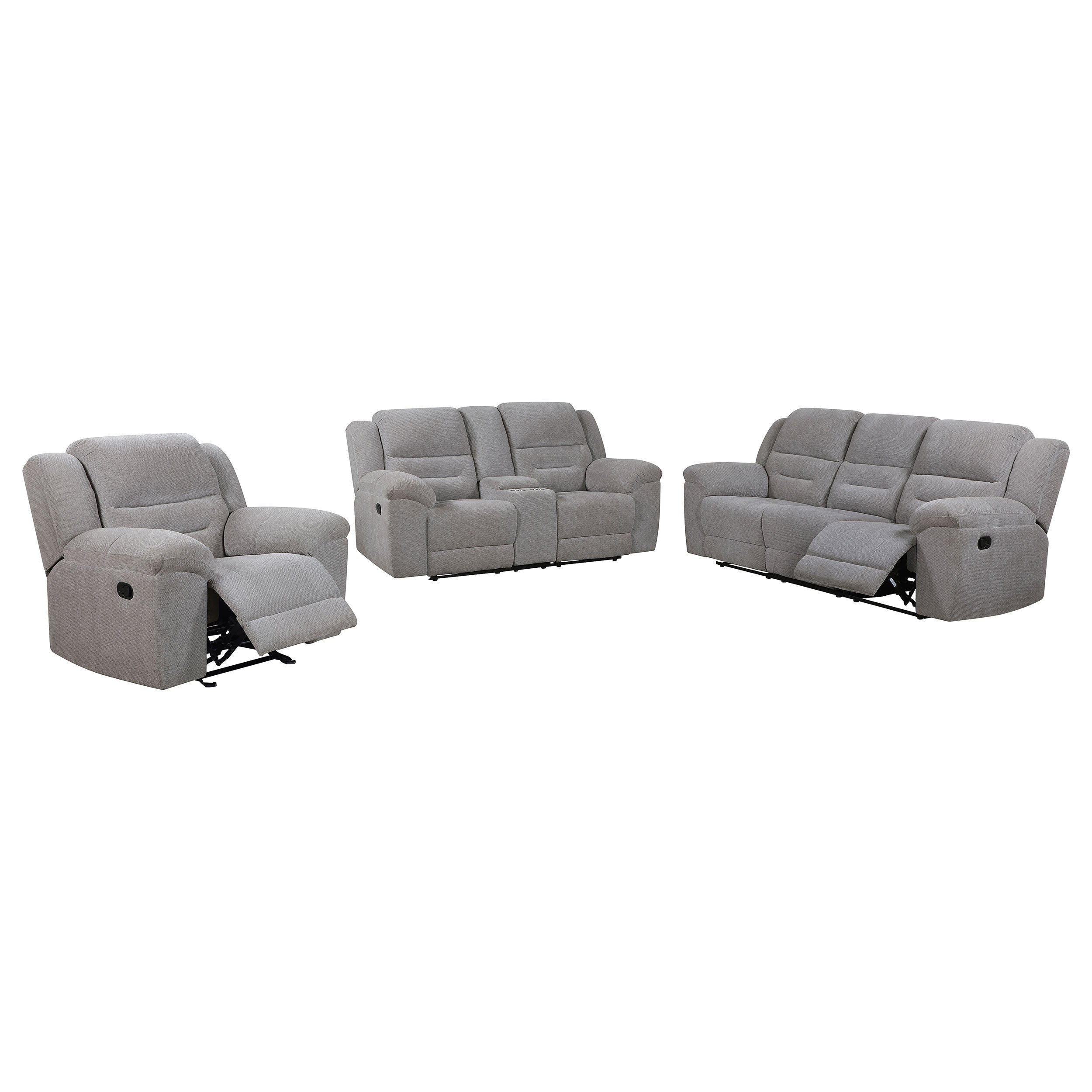 Gilson Reclining Sofa Set - Ideal Furniture (Fresno,CA)