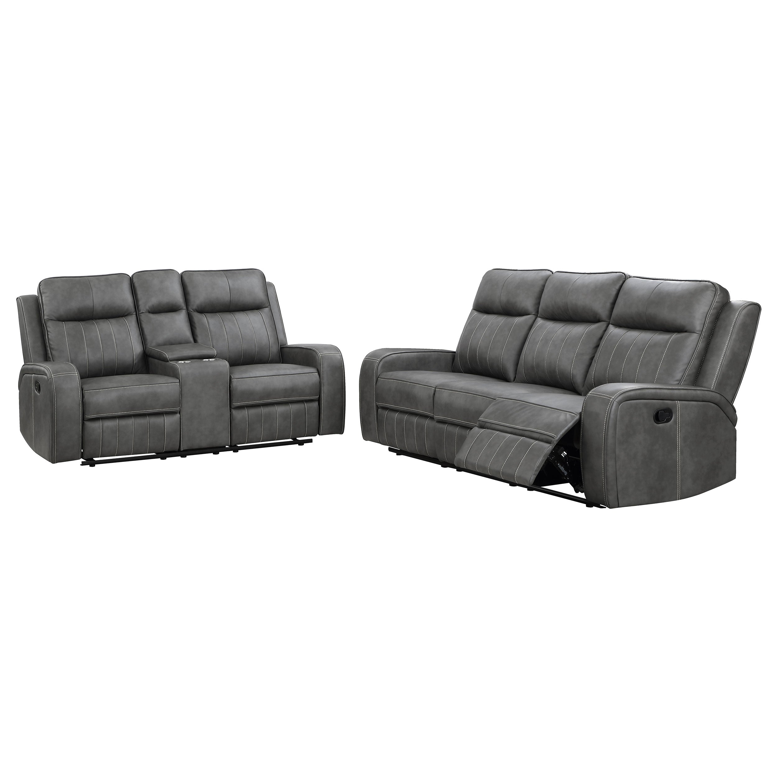 Raelynn Reclining Sofa Set - Ideal Furniture (Fresno,CA)