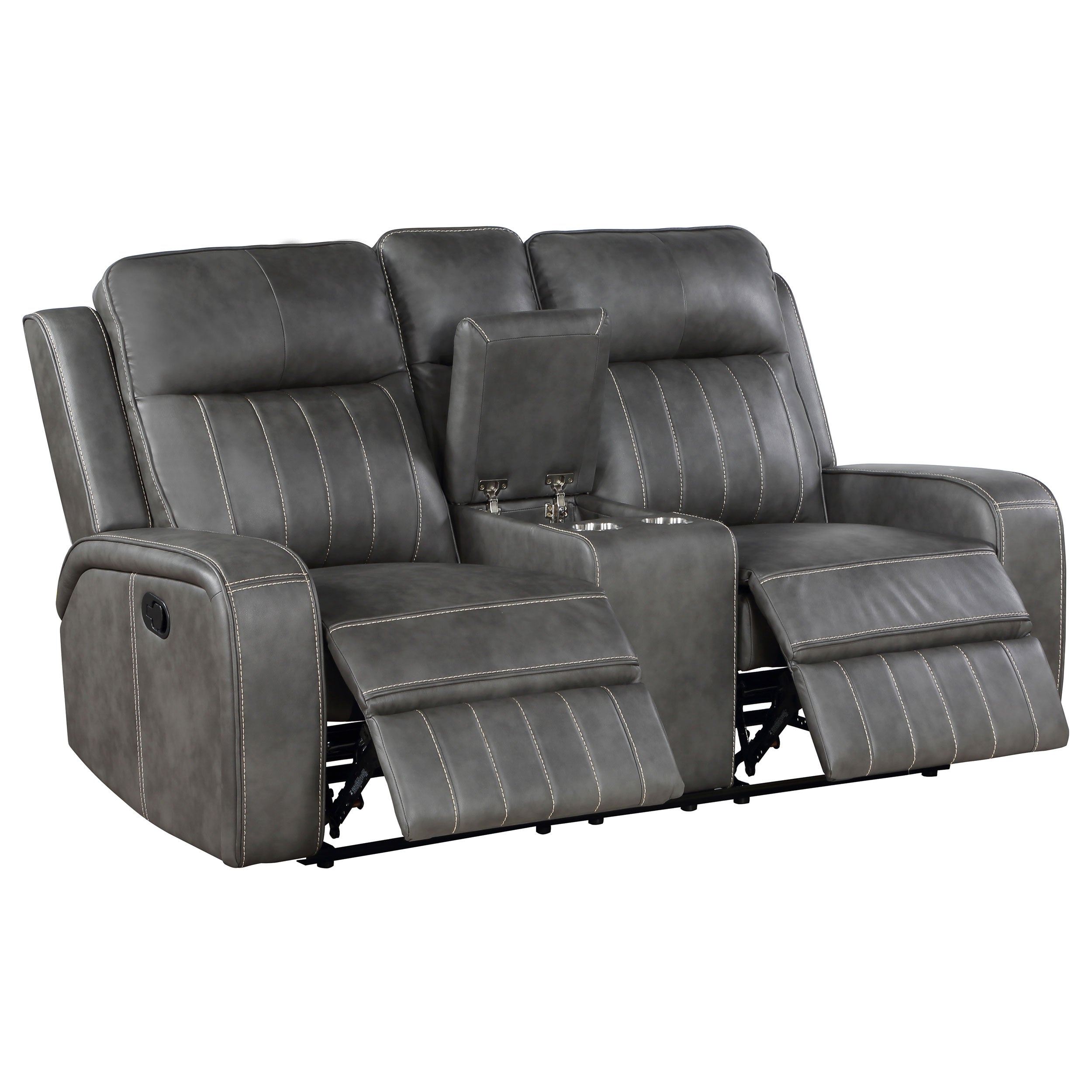 Raelynn Reclining Loveseat - Ideal Furniture (Fresno,CA)