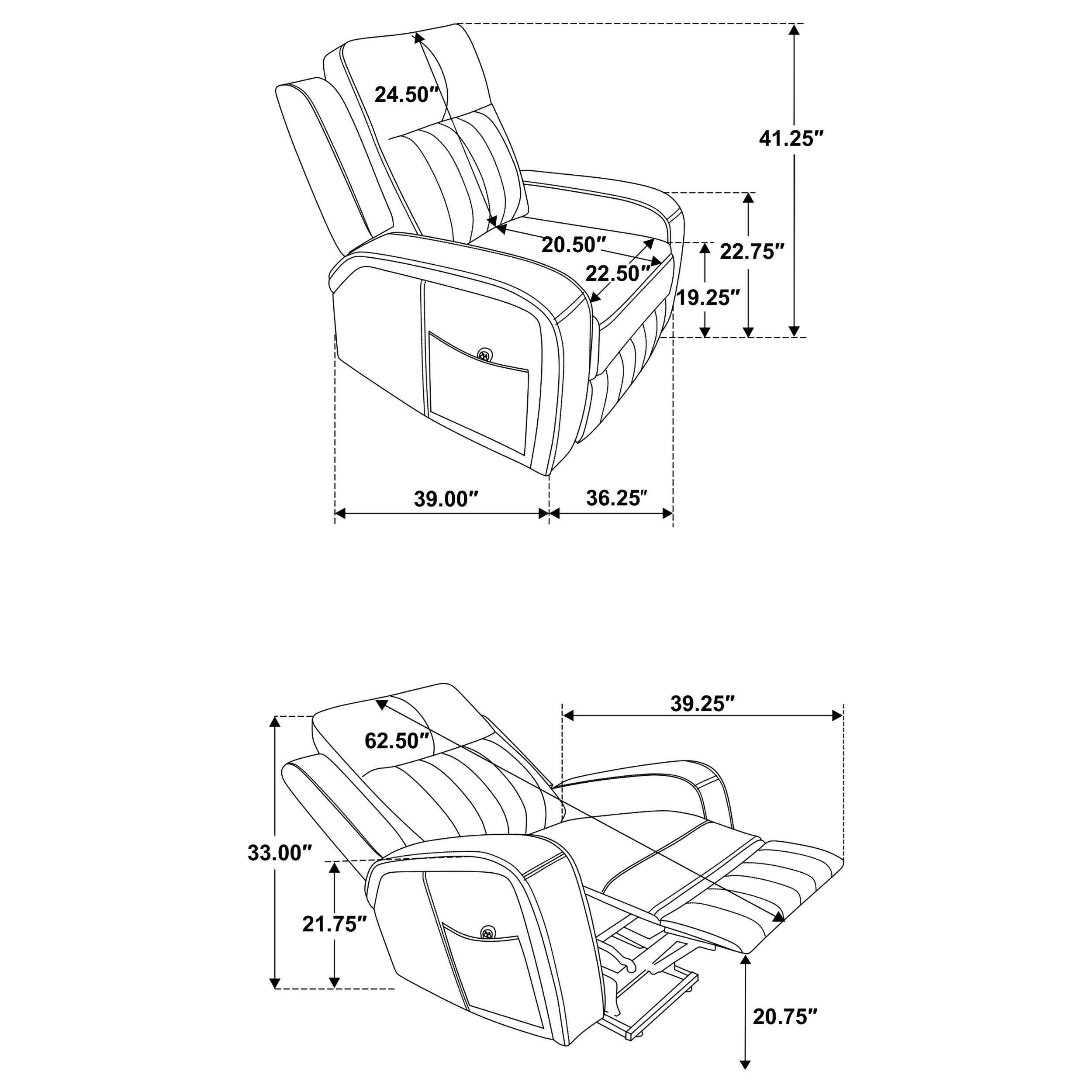 Raelynn Power Lift Recliner - Ideal Furniture (Fresno,CA)