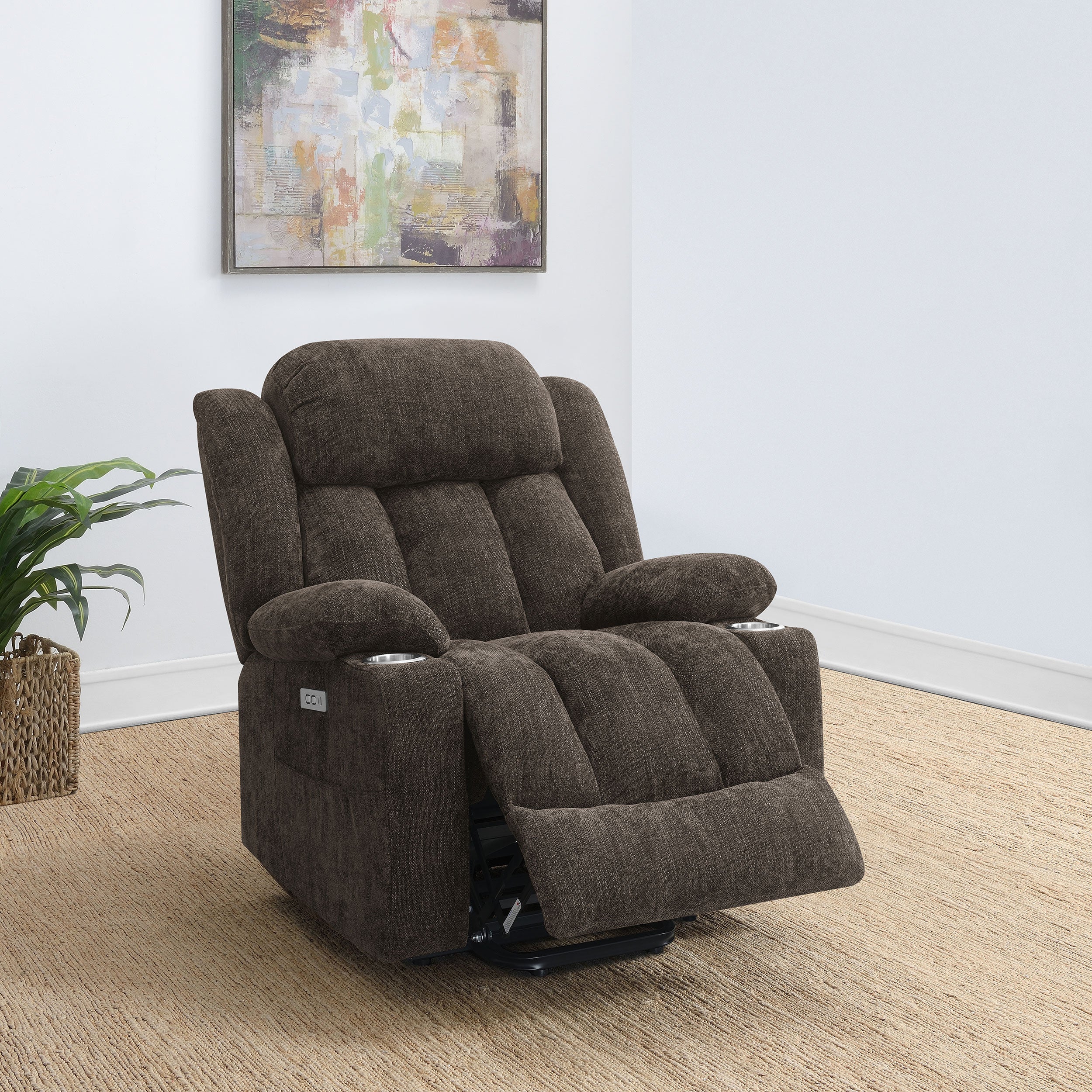 Houston Power Lift Recliner - Ideal Furniture (Fresno,CA)