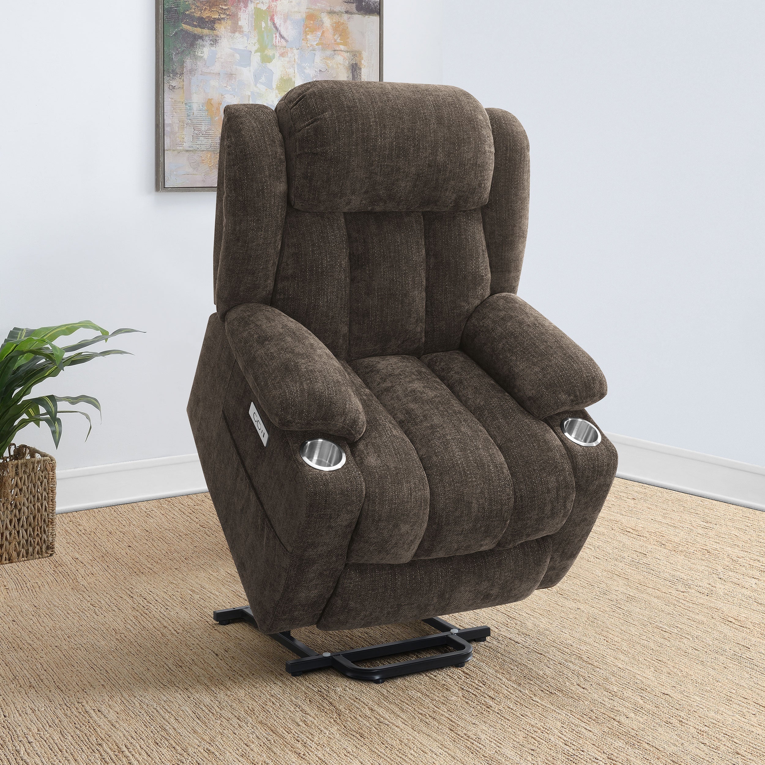 Houston Power Lift Recliner - Ideal Furniture (Fresno,CA)