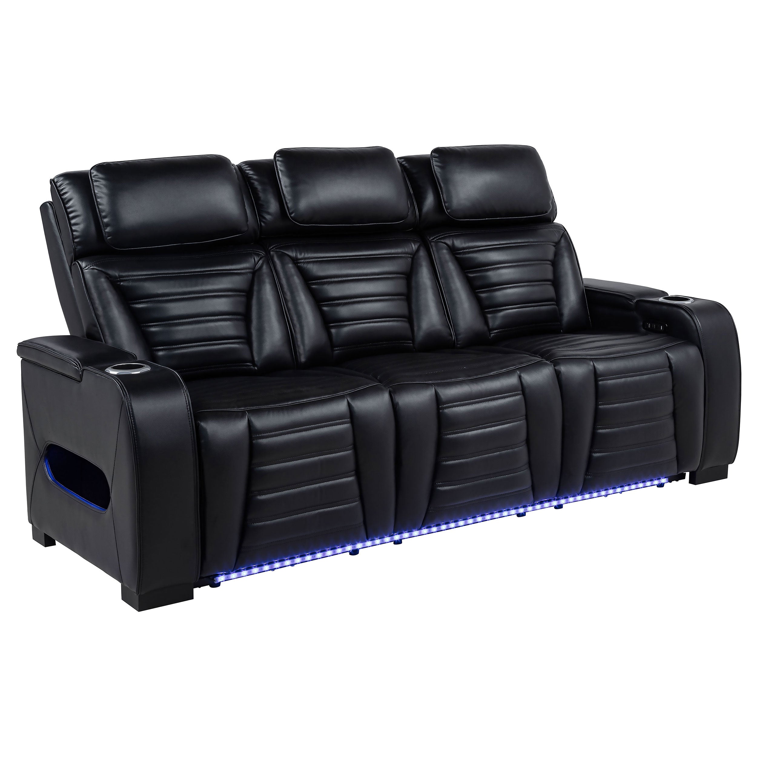 Zuma Dual Power Reclining Sofa - Ideal Furniture (Fresno,CA)