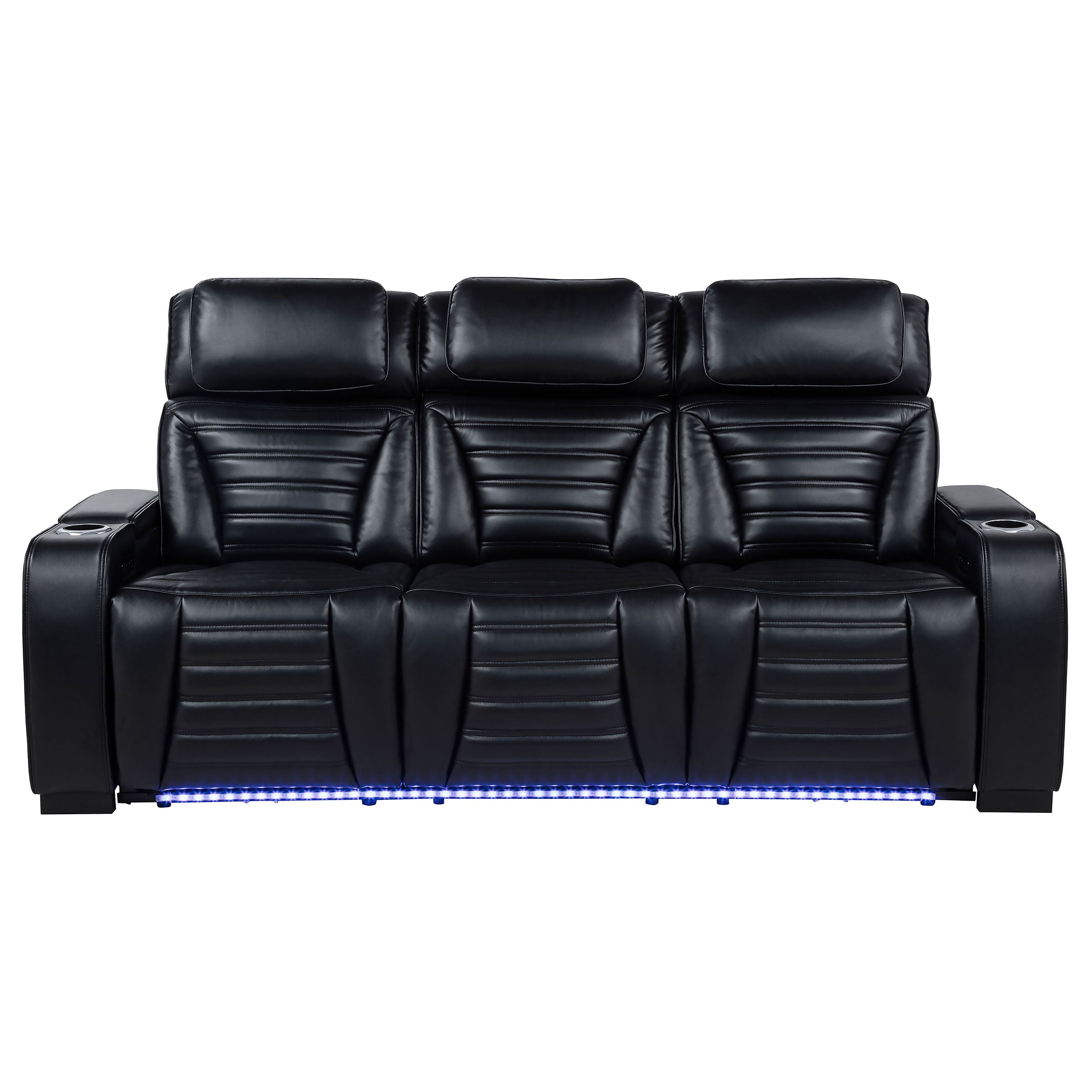Zuma Dual Power Reclining Sofa - Ideal Furniture (Fresno,CA)