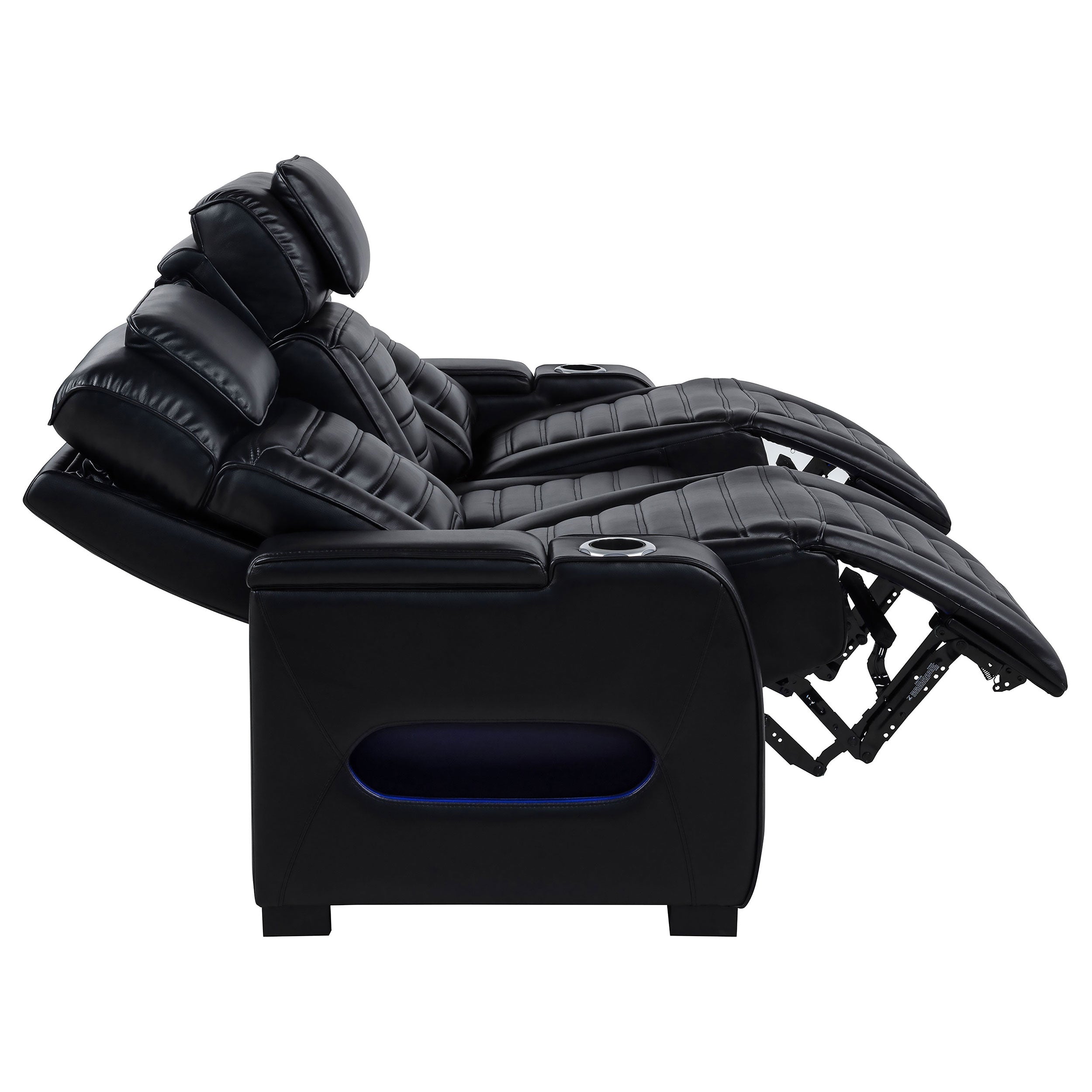 Zuma Dual Power Reclining Sofa - Ideal Furniture (Fresno,CA)