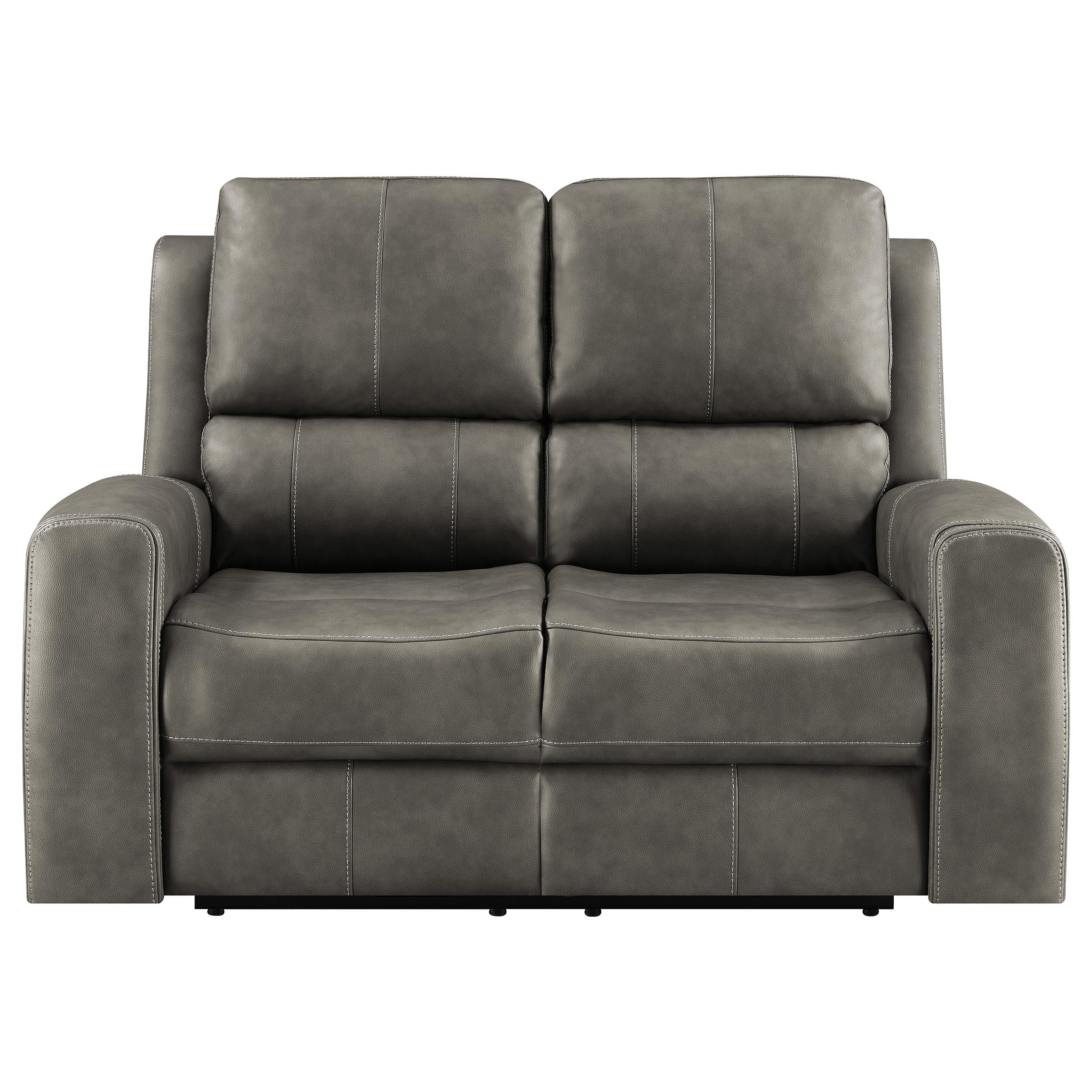 Brickston Triple Power Reclining Loveseat - Ideal Furniture (Fresno,CA)