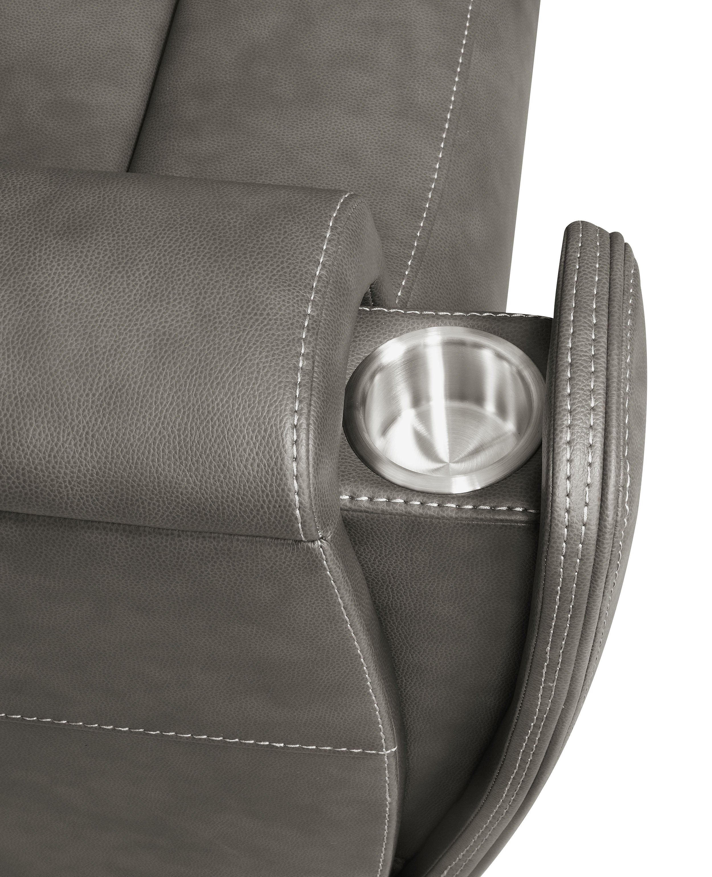 Brickston Triple Power Swivel Glider Recliner - Ideal Furniture (Fresno,CA)