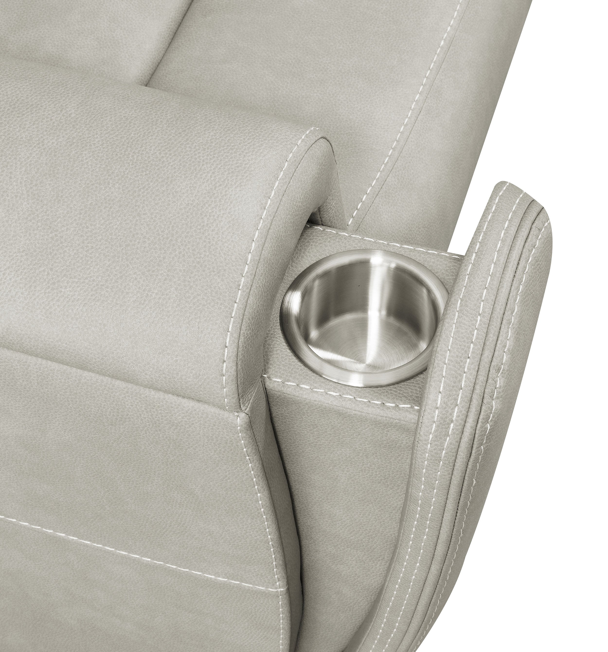 Brickston Triple Power Reclining Sofa Set - Ideal Furniture (Fresno,CA)