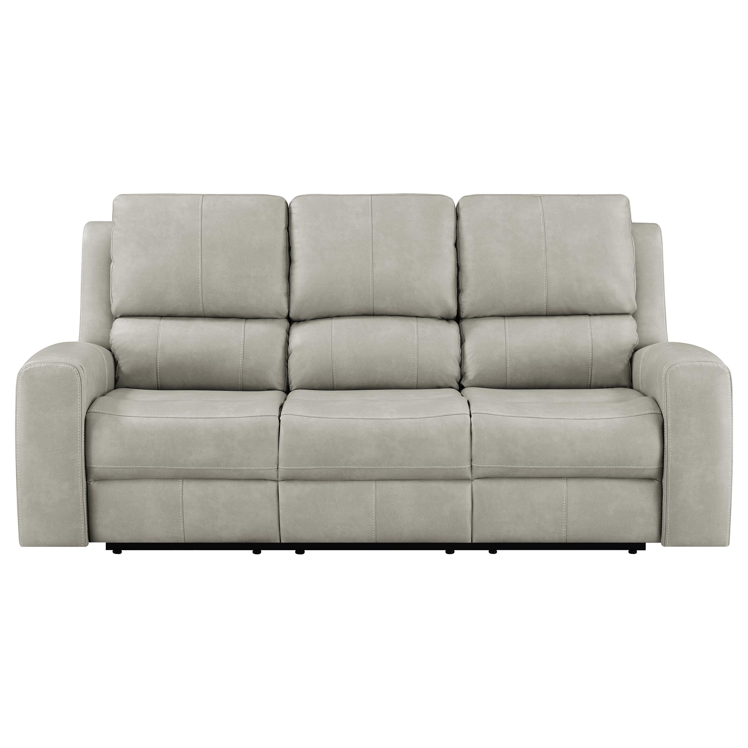 Brickston Triple Power Reclining Sofa - Ideal Furniture (Fresno,CA)