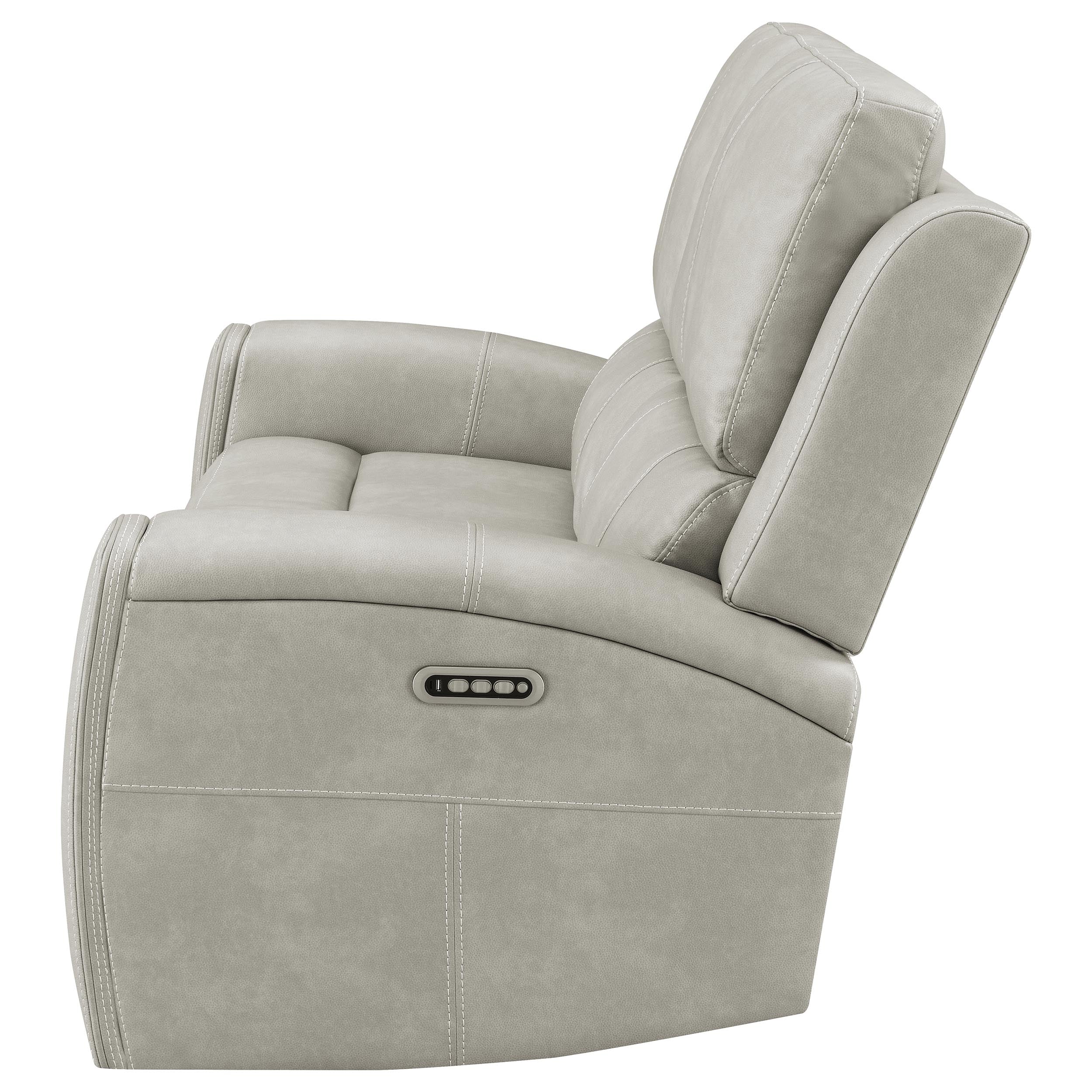 Brickston Triple Power Reclining Loveseat - Ideal Furniture (Fresno,CA)