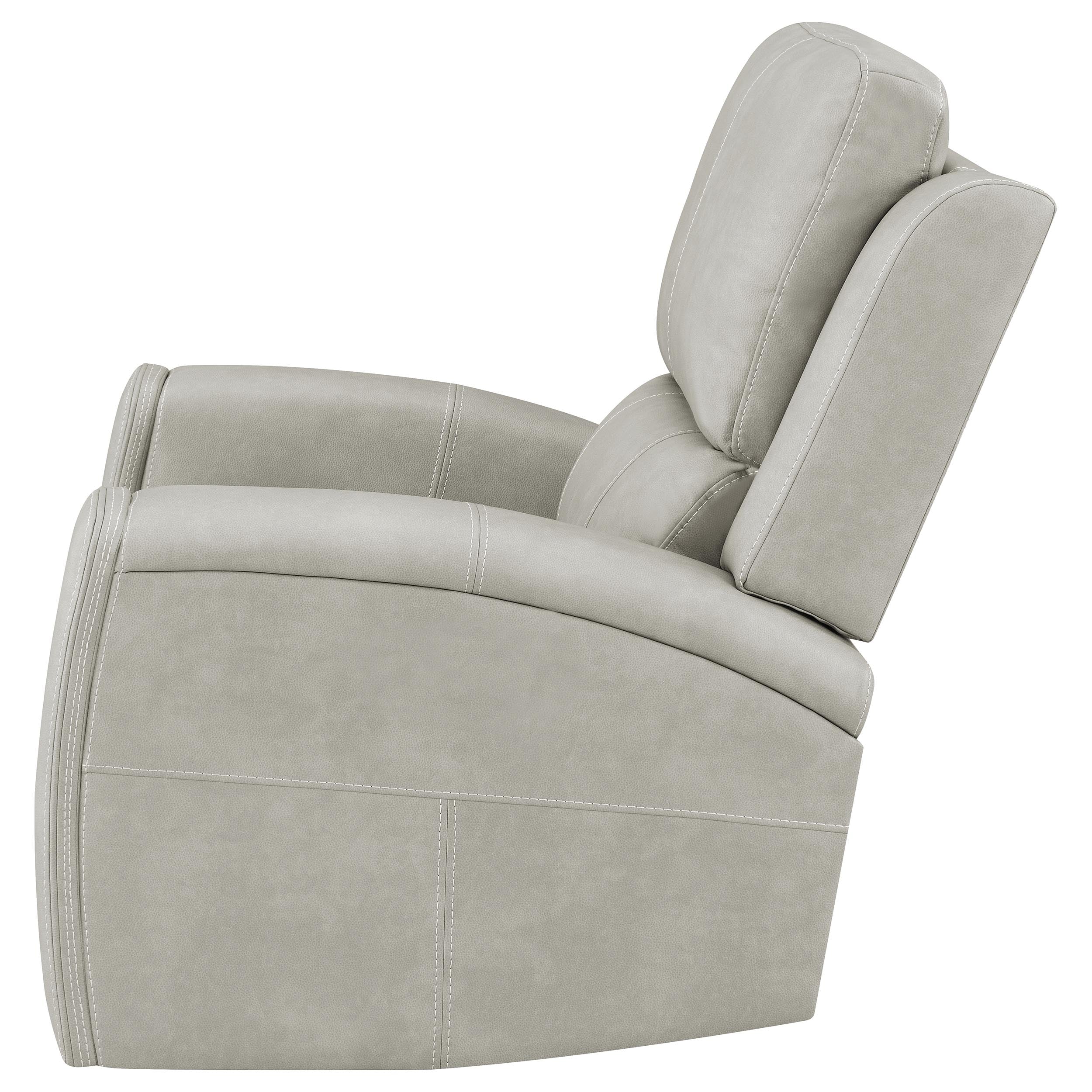 Brickston Triple Power Swivel Glider Recliner - Ideal Furniture (Fresno,CA)