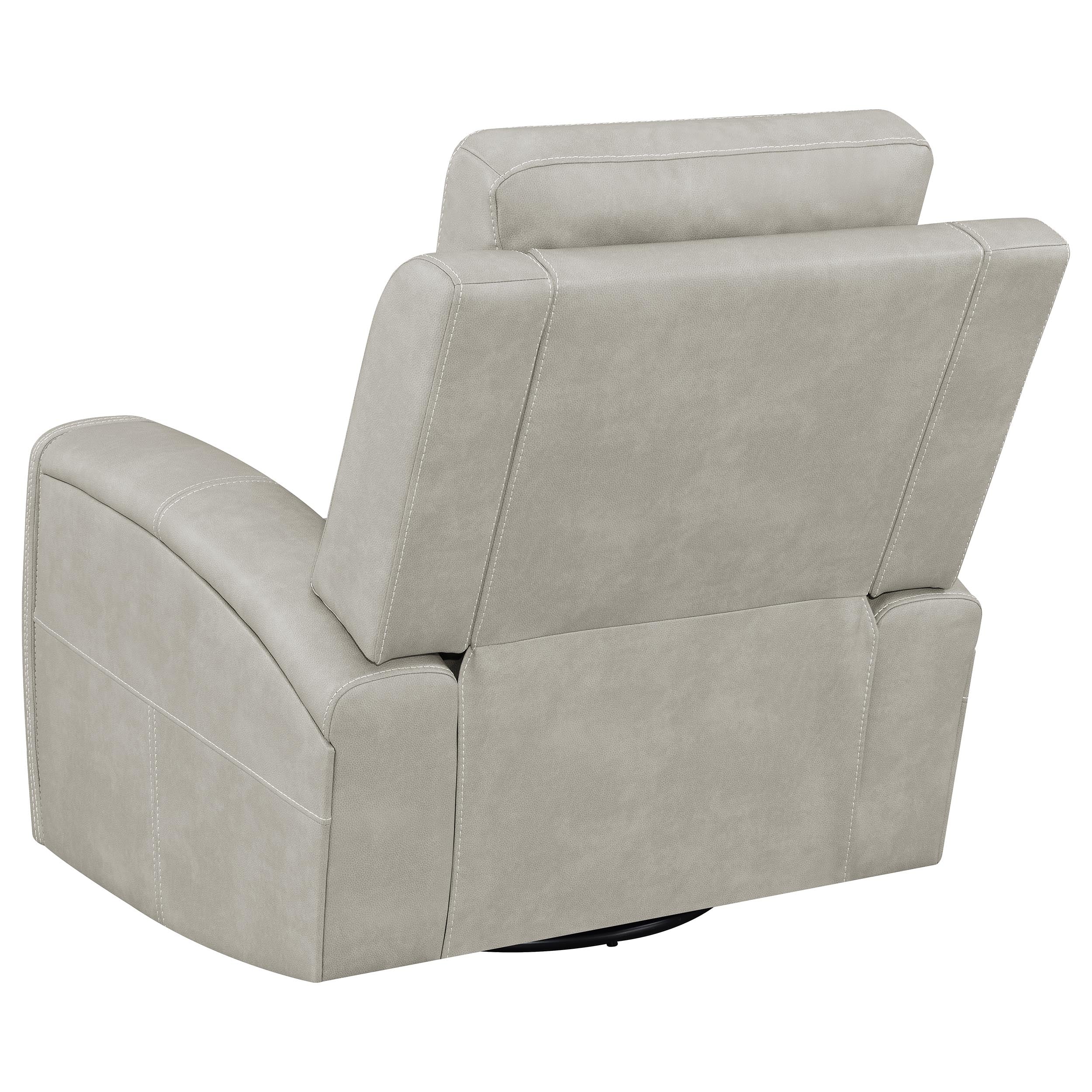 Brickston Triple Power Swivel Glider Recliner - Ideal Furniture (Fresno,CA)