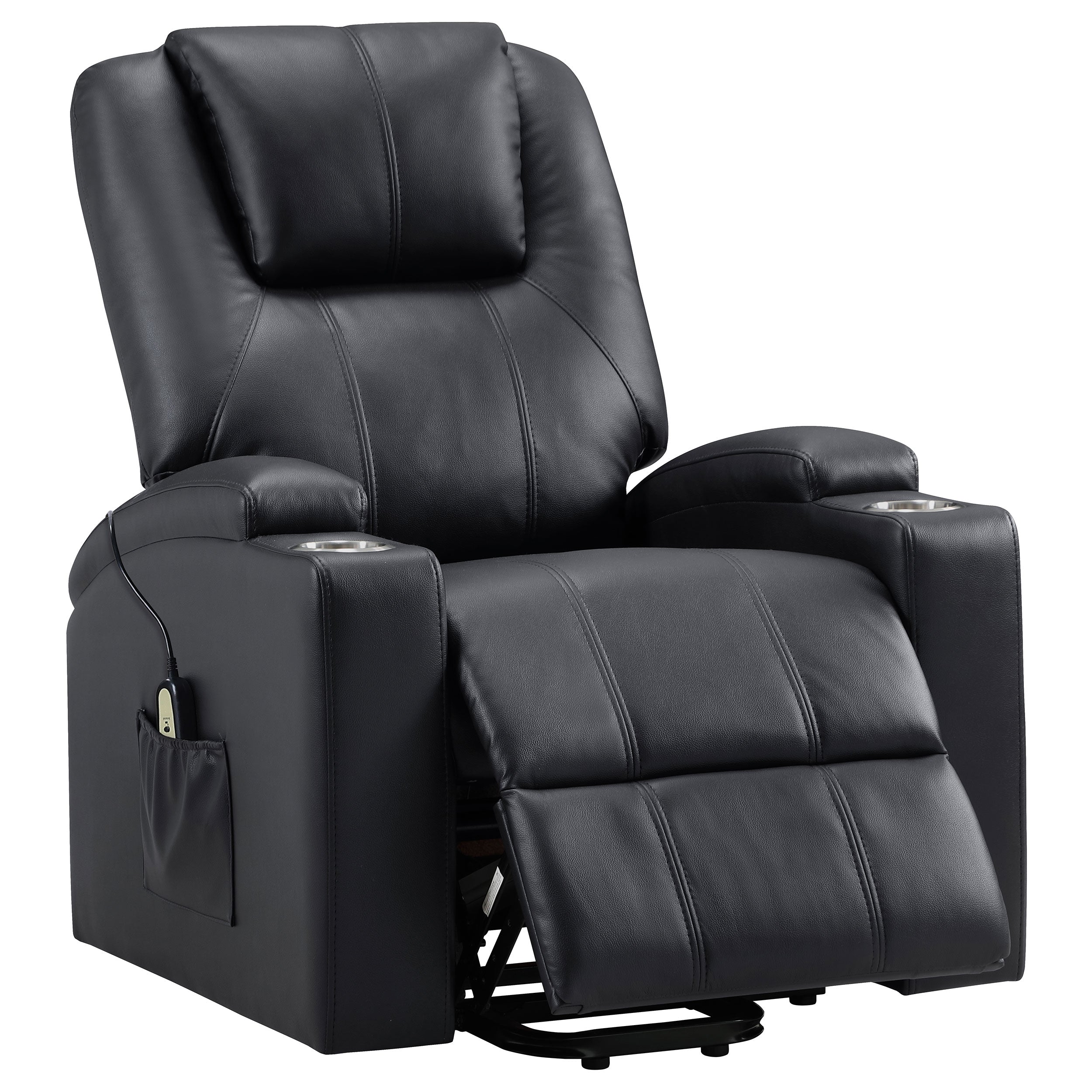 Armstrong Power Lift Massage Recliner - Ideal Furniture (Fresno,CA)
