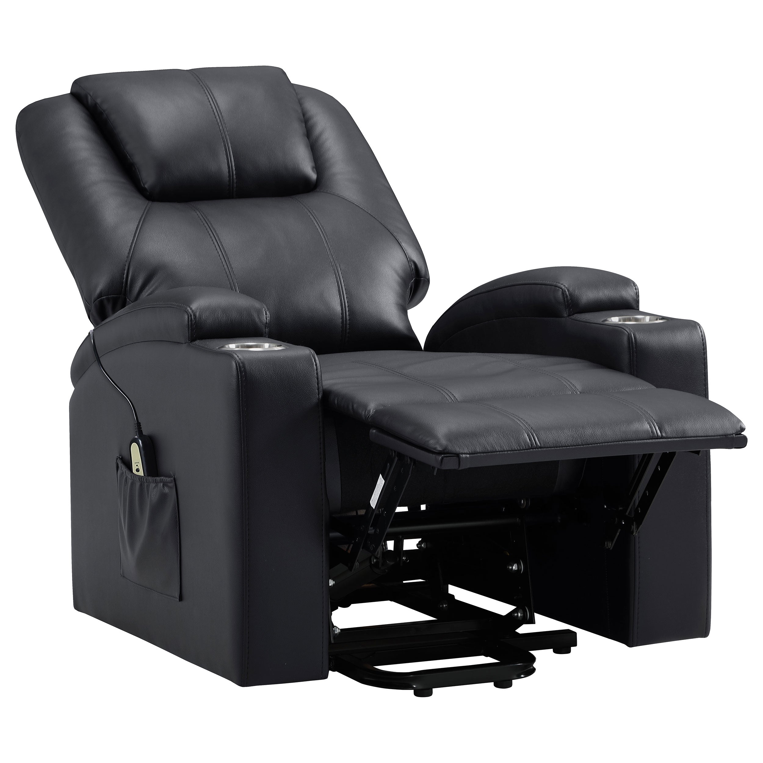 Armstrong Power Lift Massage Recliner - Ideal Furniture (Fresno,CA)