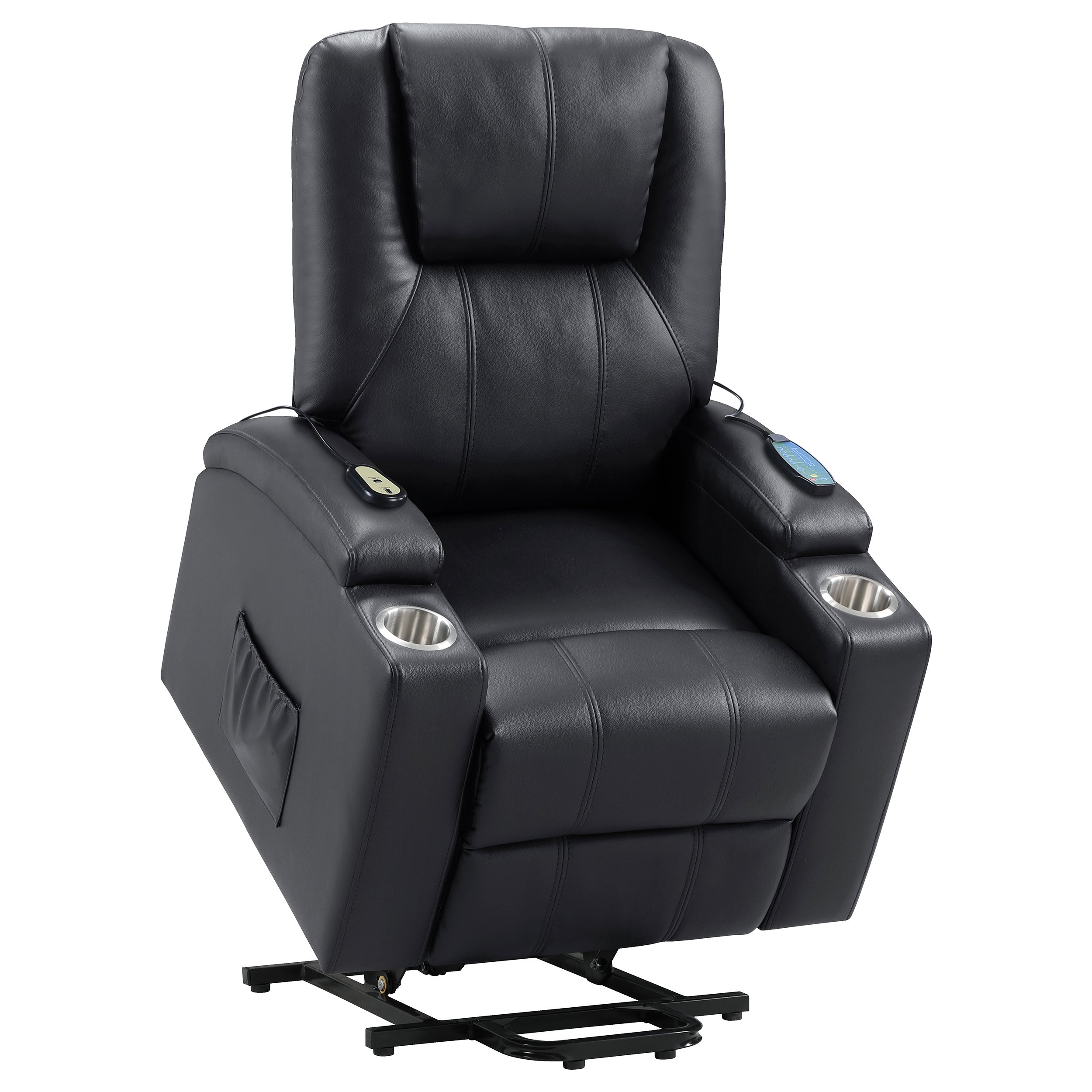 Armstrong Power Lift Massage Recliner - Ideal Furniture (Fresno,CA)