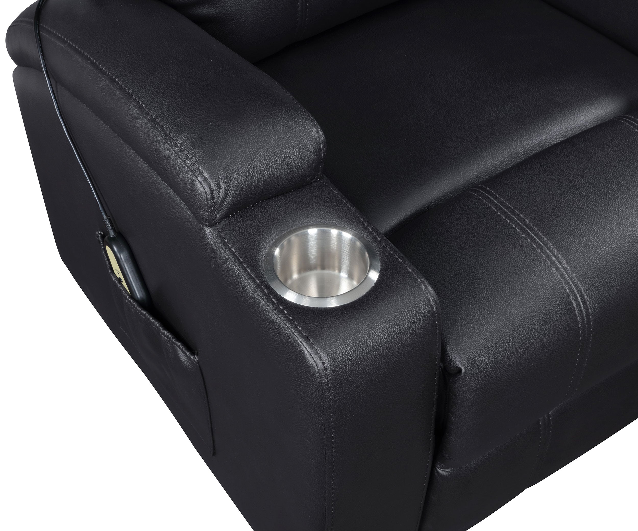 Armstrong Power Lift Massage Recliner - Ideal Furniture (Fresno,CA)