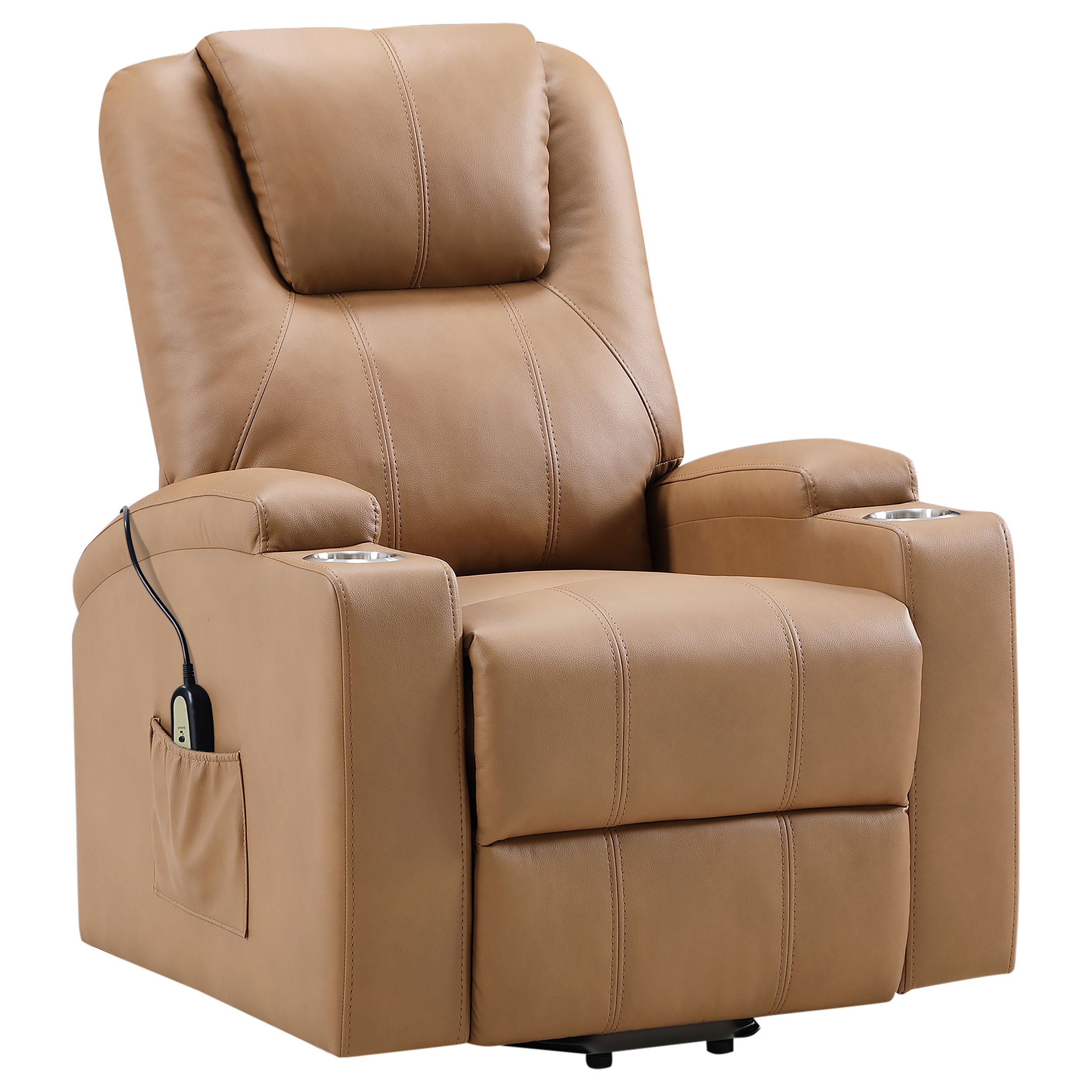 Armstrong Power Lift Massage Recliner - Ideal Furniture (Fresno,CA)
