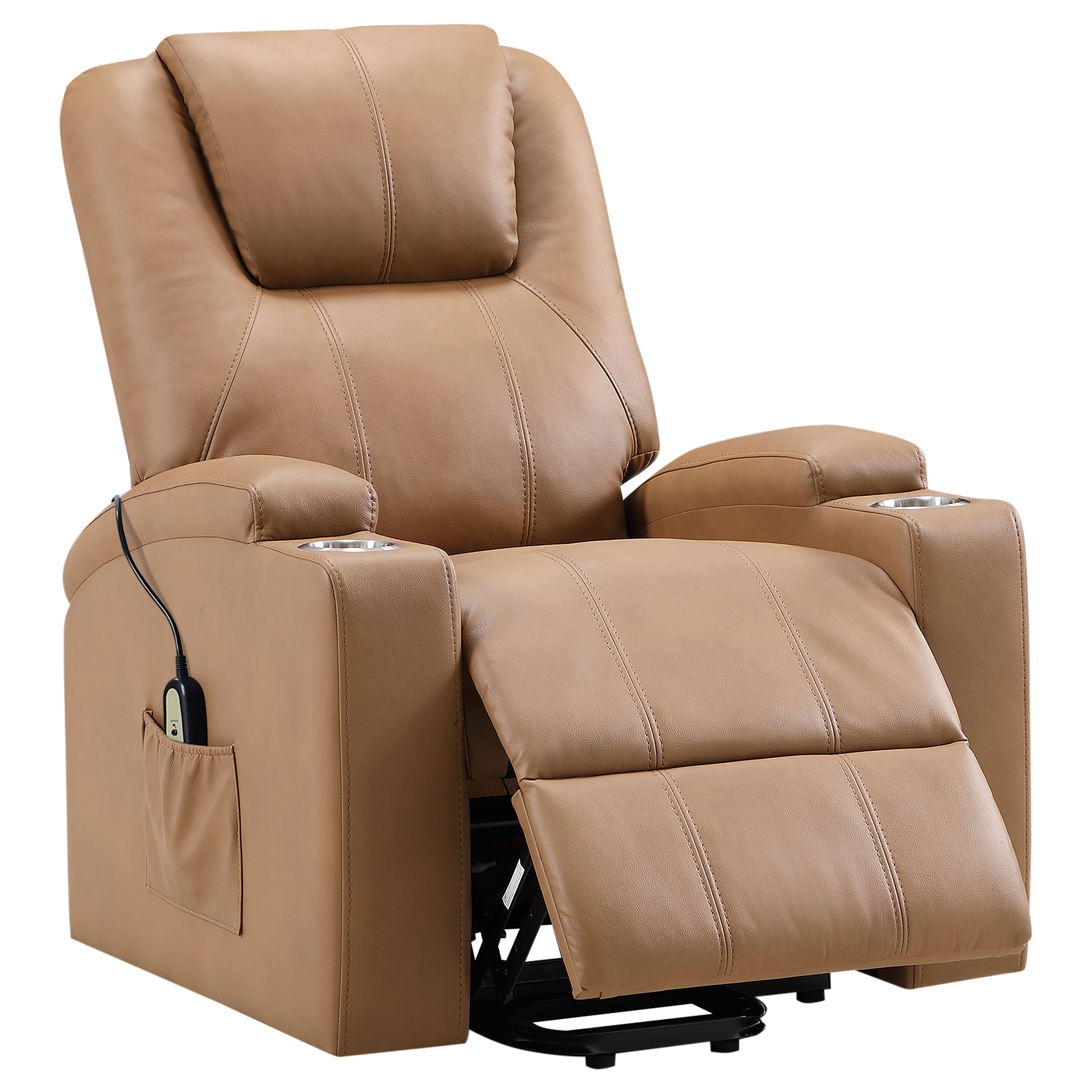 Armstrong Power Lift Massage Recliner - Ideal Furniture (Fresno,CA)