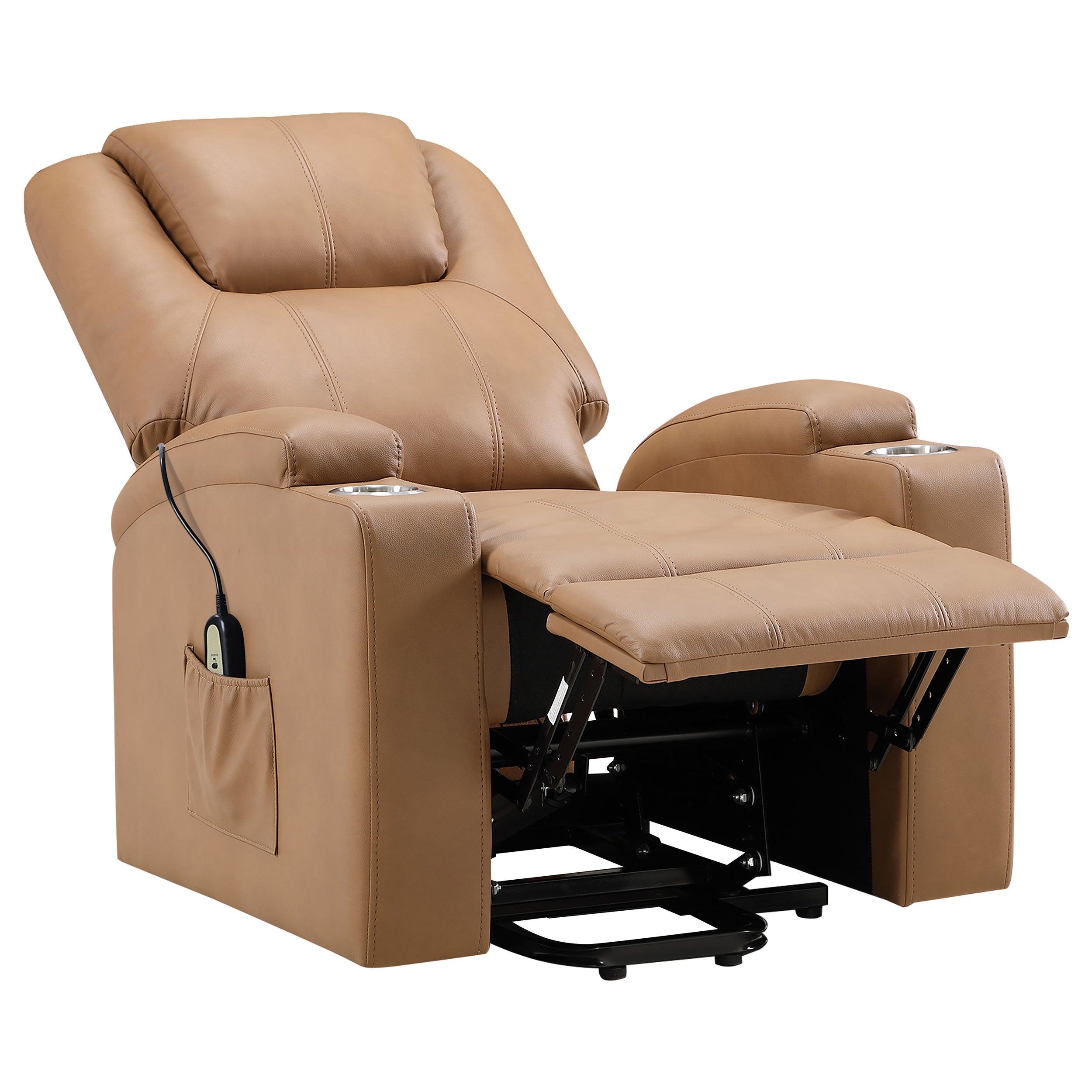 Armstrong Power Lift Massage Recliner - Ideal Furniture (Fresno,CA)
