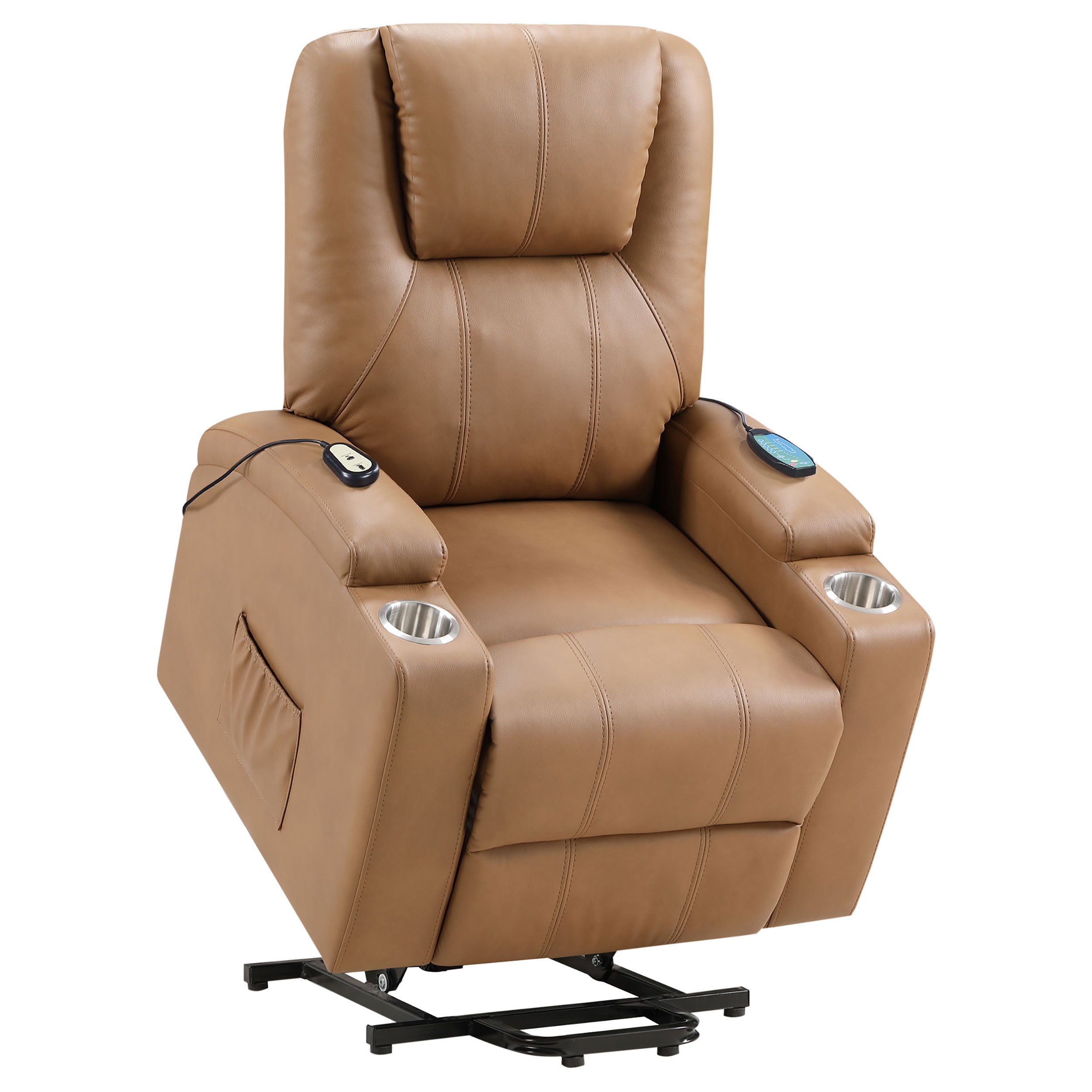 Armstrong Power Lift Massage Recliner - Ideal Furniture (Fresno,CA)