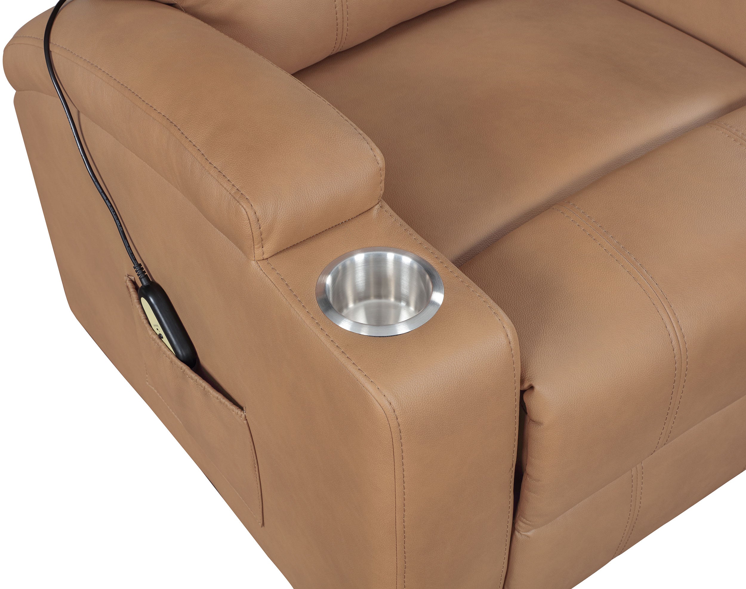 Armstrong Power Lift Massage Recliner - Ideal Furniture (Fresno,CA)
