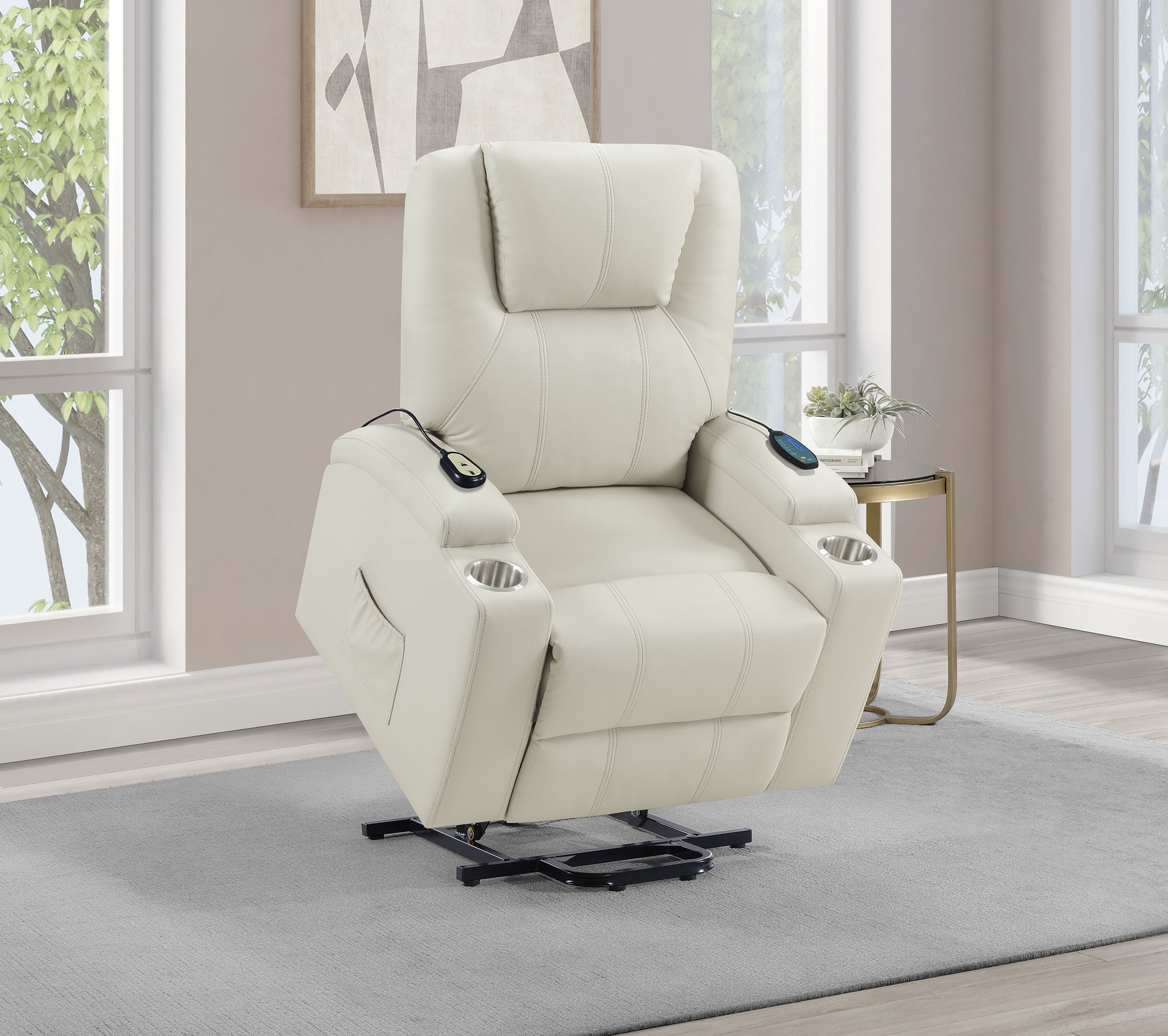 Armstrong Power Lift Massage Chair - Ideal Furniture (Fresno,CA)