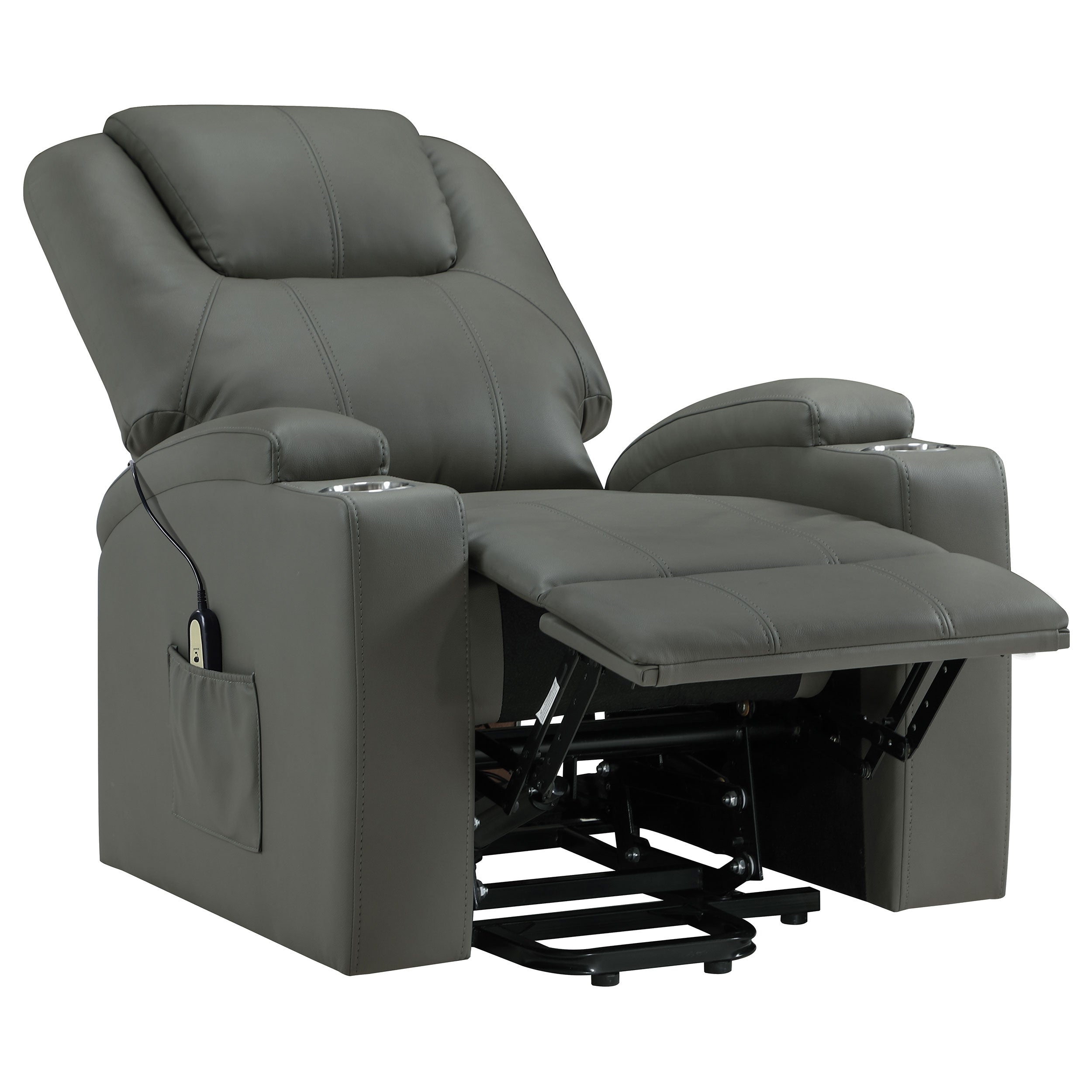 Armstrong Power Lift Massage Recliner - Ideal Furniture (Fresno,CA)