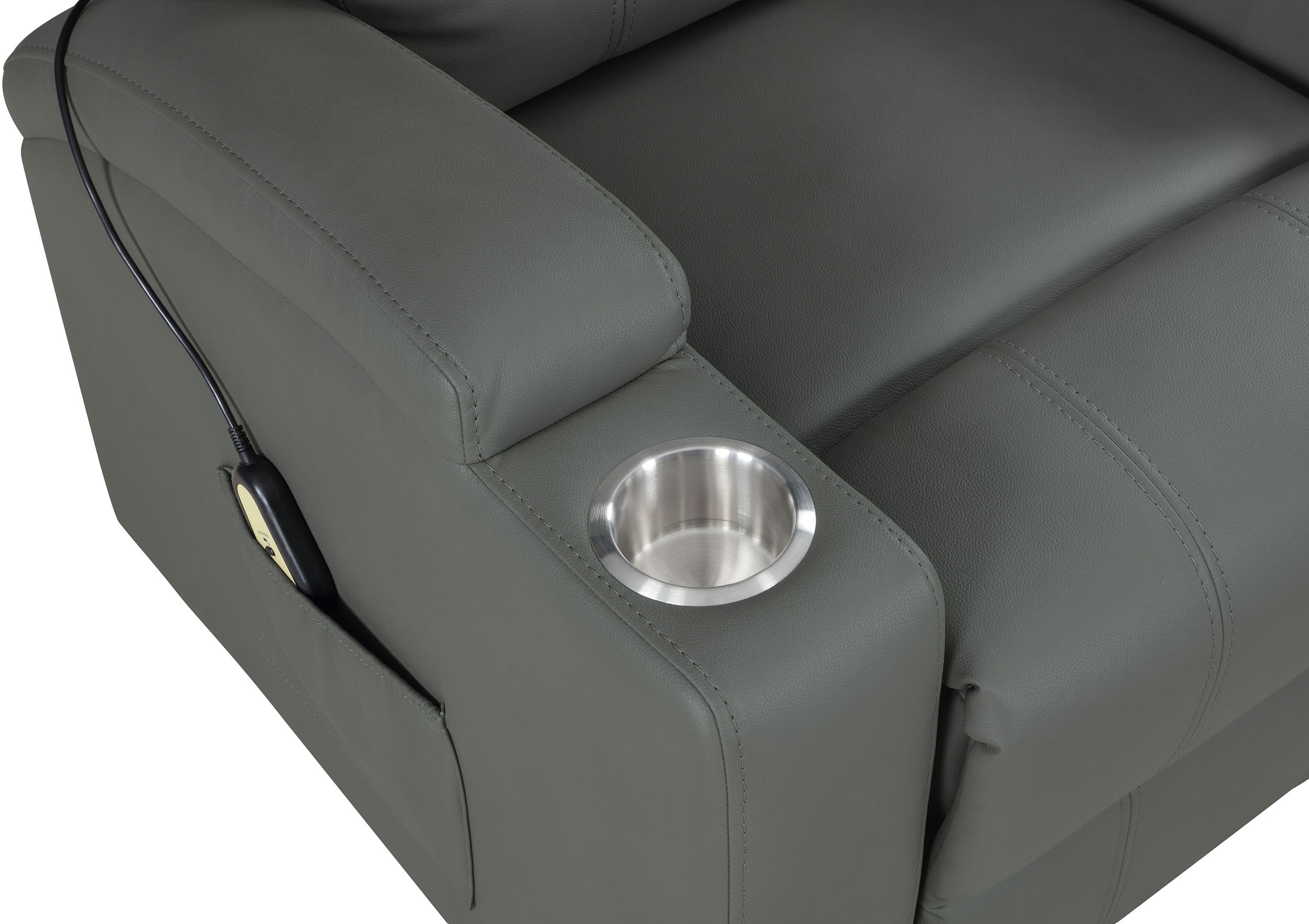 Armstrong Power Lift Massage Recliner - Ideal Furniture (Fresno,CA)