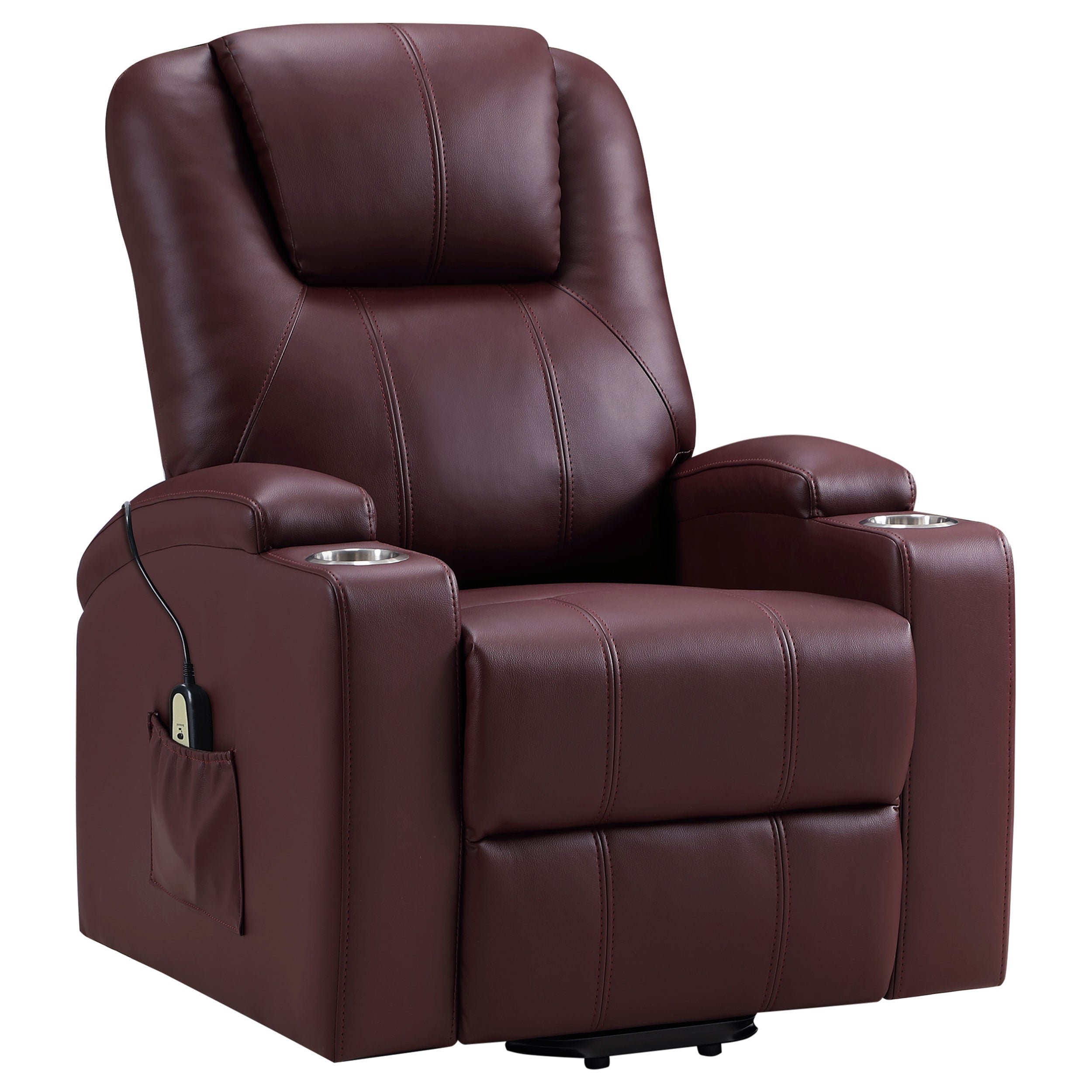 Armstrong Power Lift Massage Recliner - Ideal Furniture (Fresno,CA)