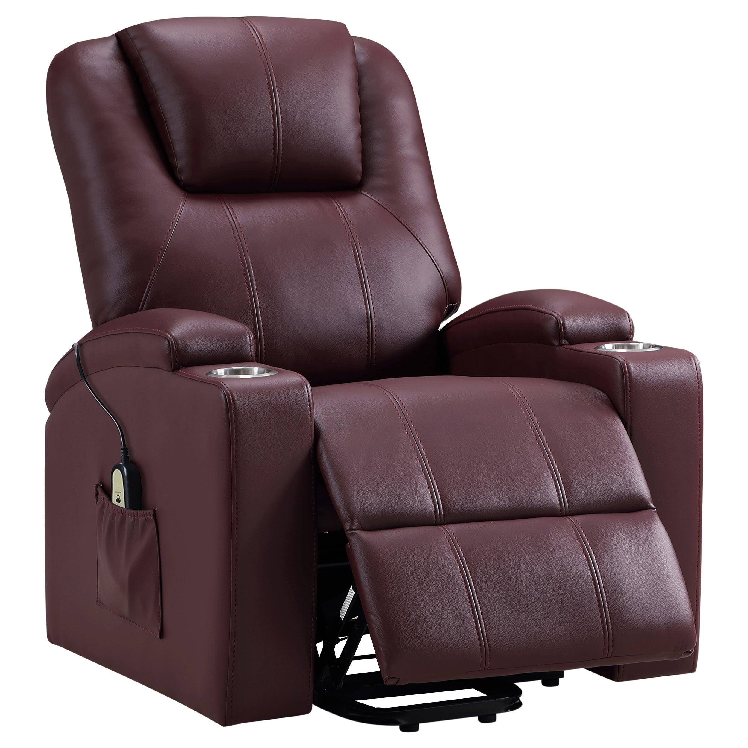 Armstrong Power Lift Massage Recliner - Ideal Furniture (Fresno,CA)