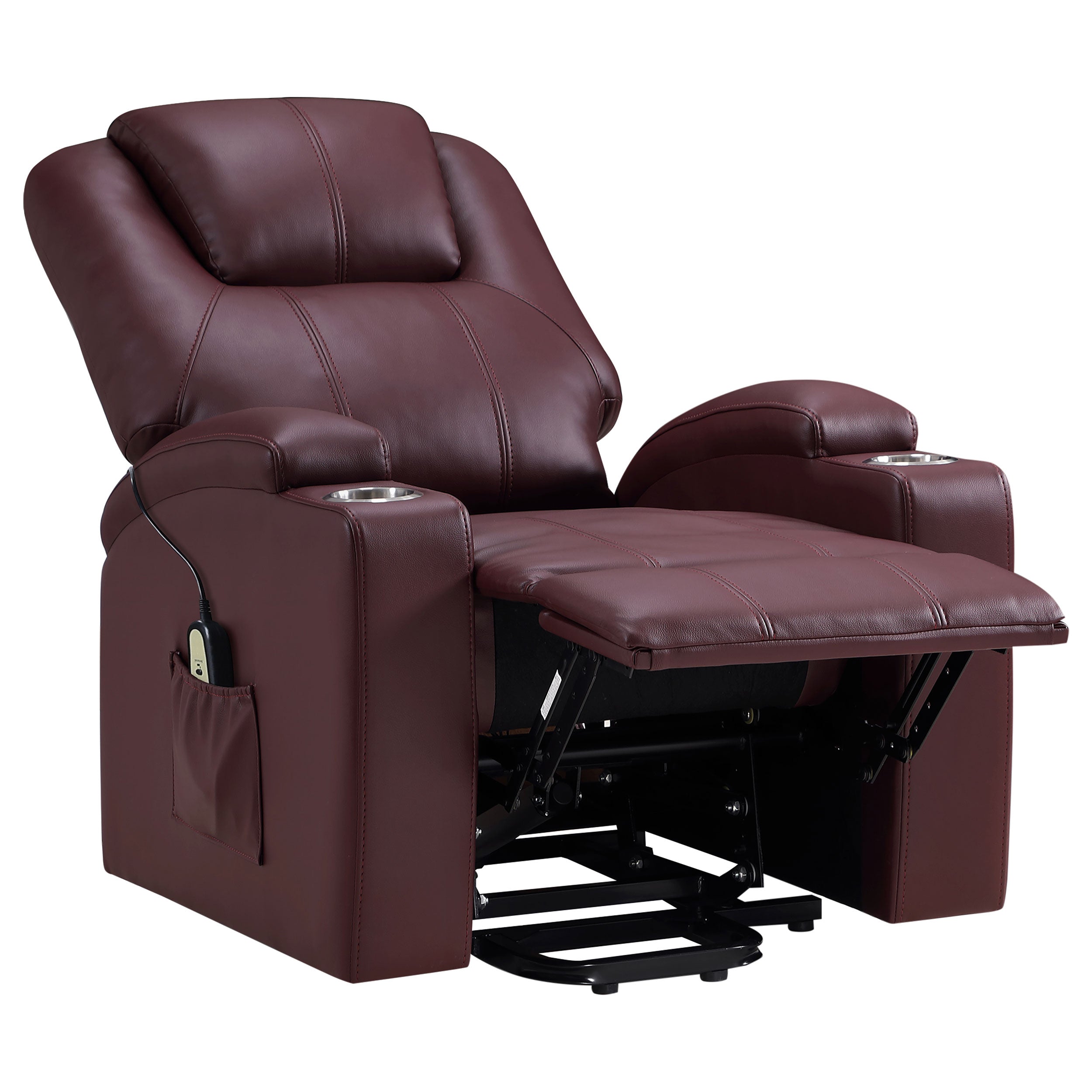 Armstrong Power Lift Massage Recliner - Ideal Furniture (Fresno,CA)