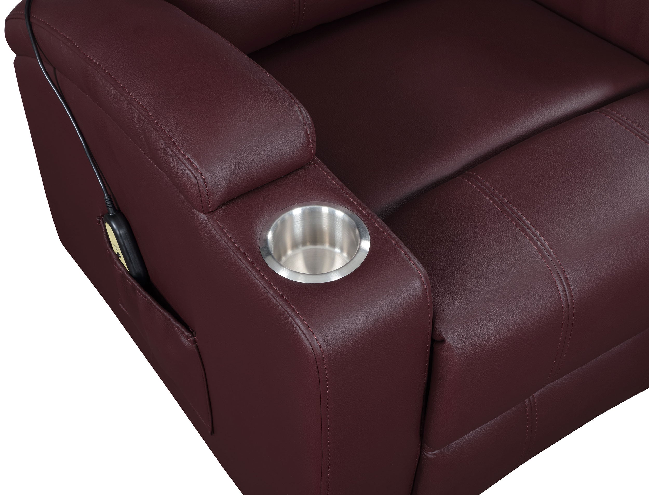Armstrong Power Lift Massage Recliner - Ideal Furniture (Fresno,CA)