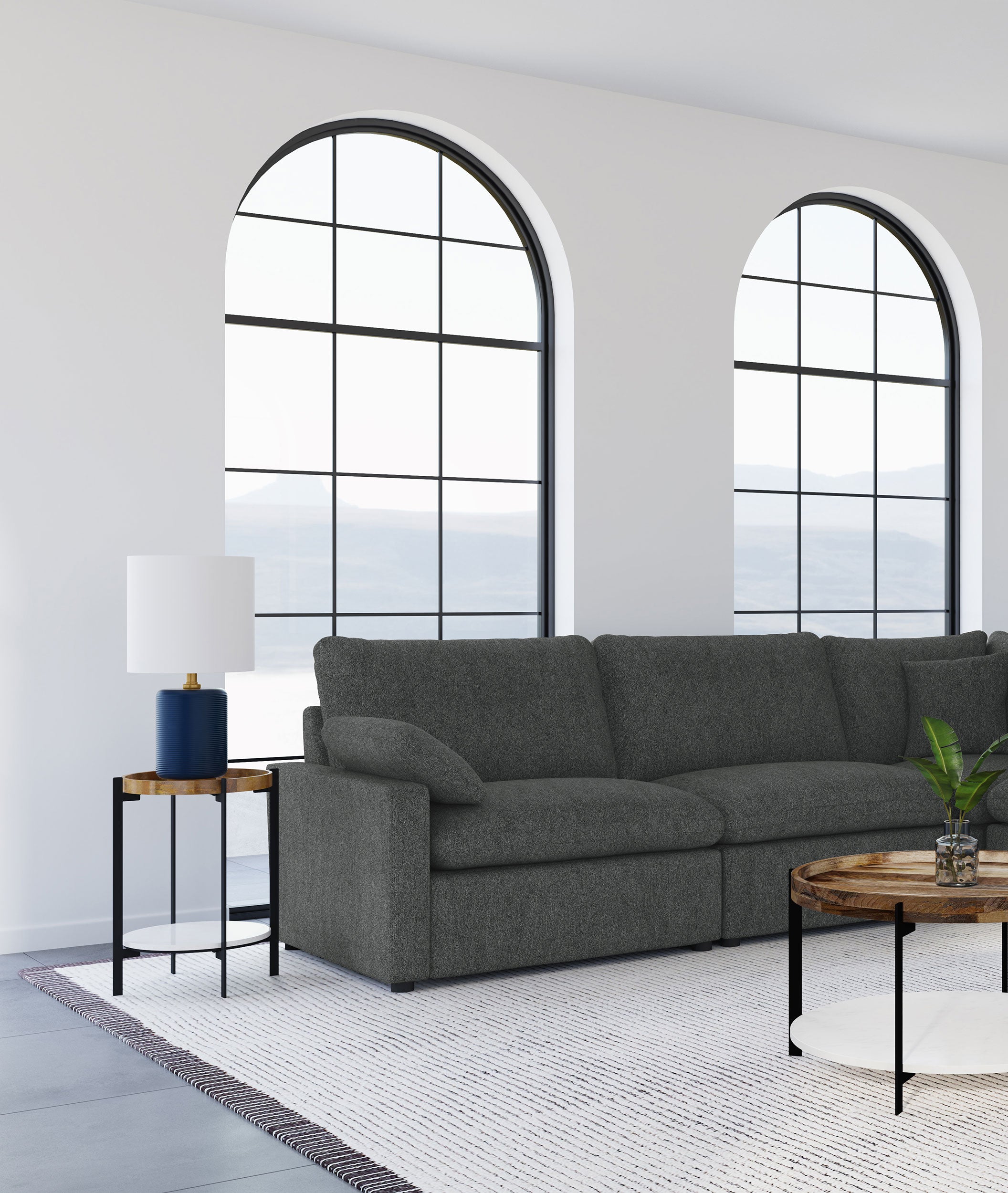 Collins Armless Chair - Ideal Furniture (Fresno,CA)