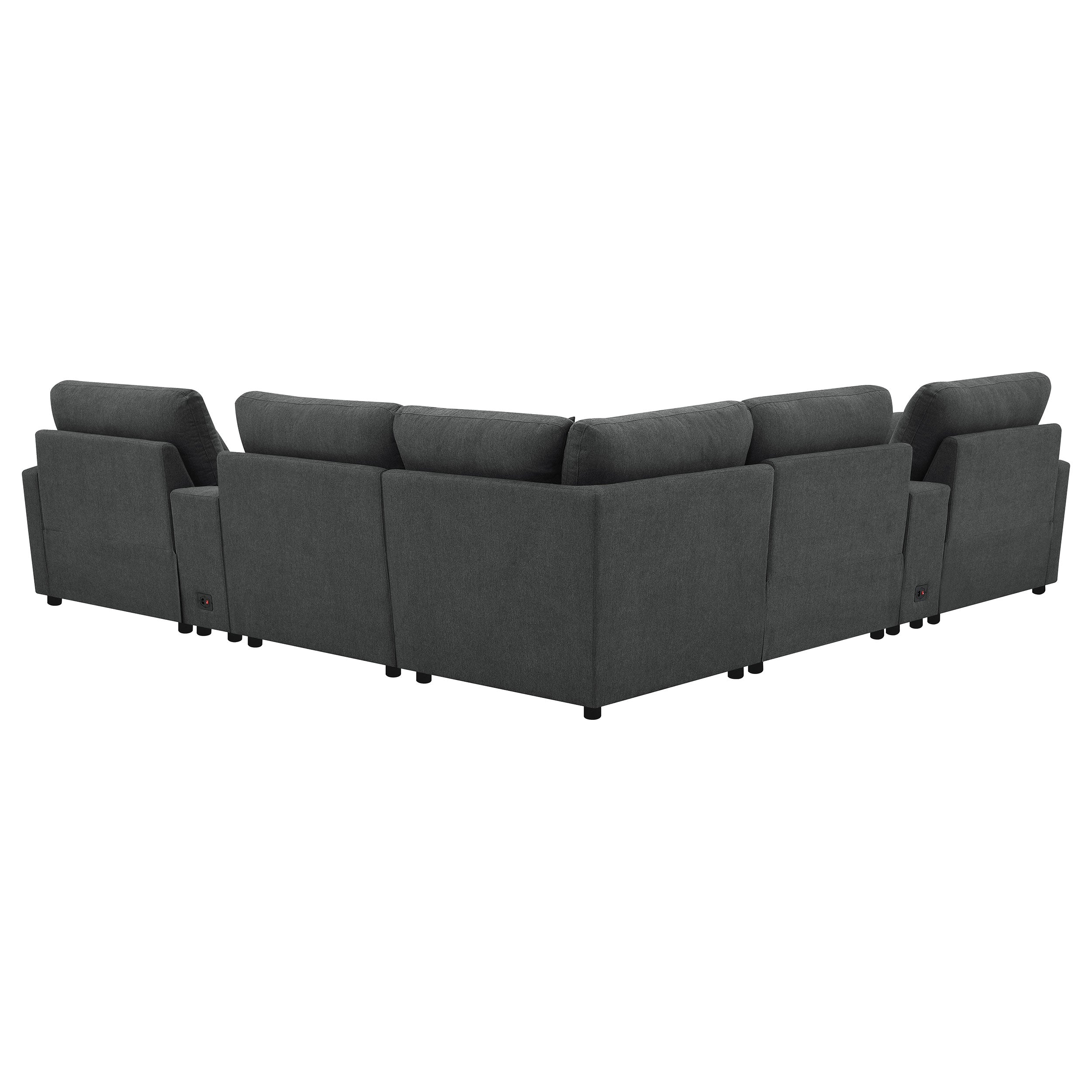 Collins Modular Power Reclining Sectional Sofa - Ideal Furniture (Fresno,CA)