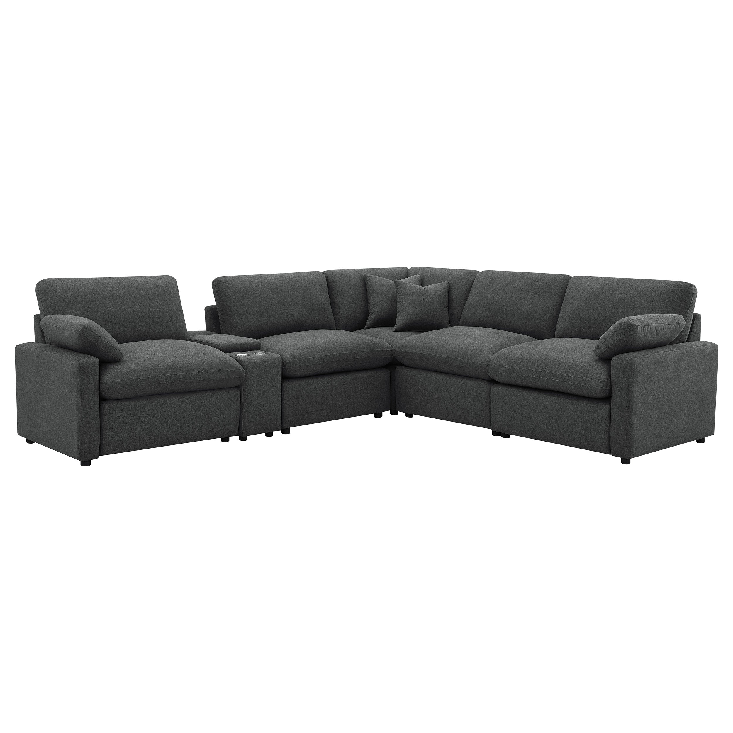 Collins Modular Power Reclining Sectional Sofa - Ideal Furniture (Fresno,CA)