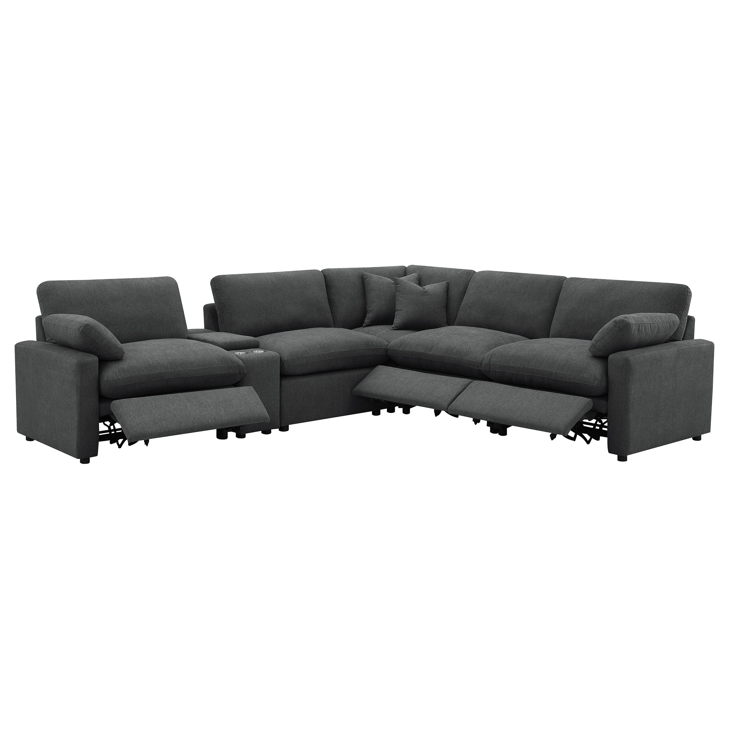Collins Modular Power Reclining Sectional Sofa - Ideal Furniture (Fresno,CA)