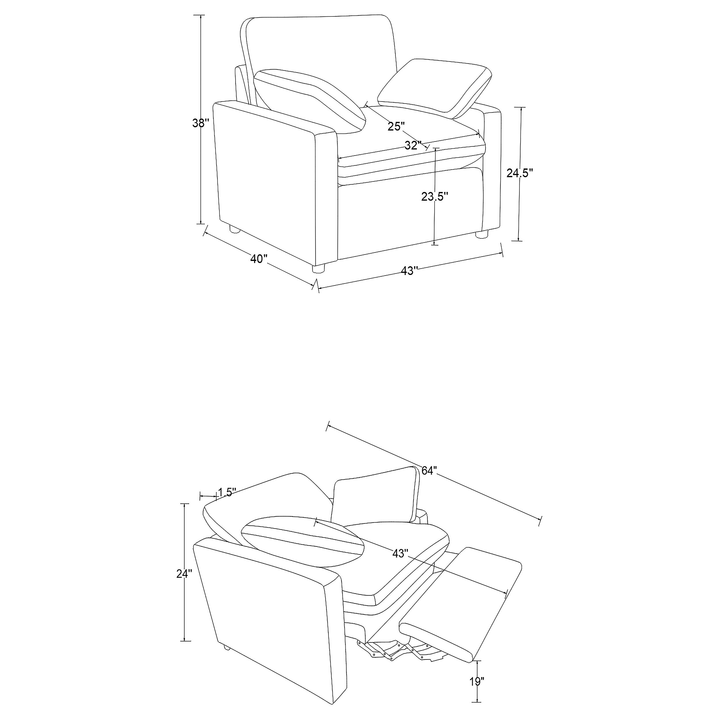 Collins Power Recliner - Ideal Furniture (Fresno,CA)