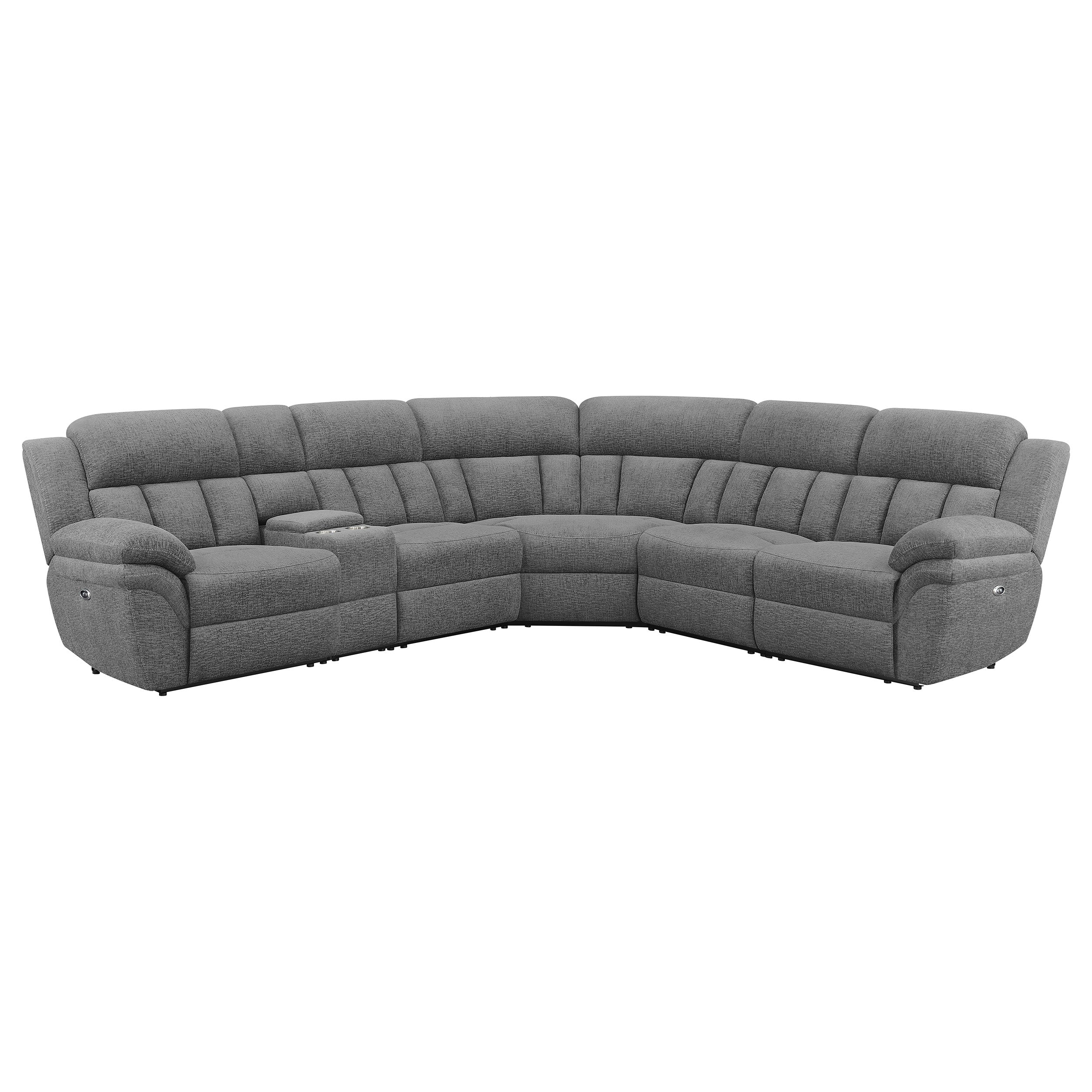 Bahrain Modular Power Reclining Sectional Sofa - Ideal Furniture (Fresno,CA)
