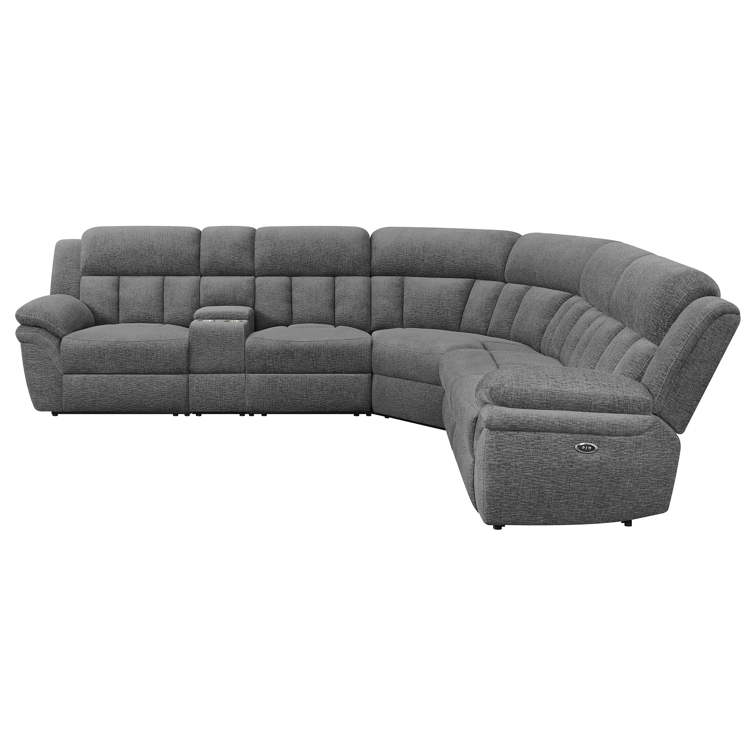 Bahrain Modular Power Reclining Sectional Sofa - Ideal Furniture (Fresno,CA)