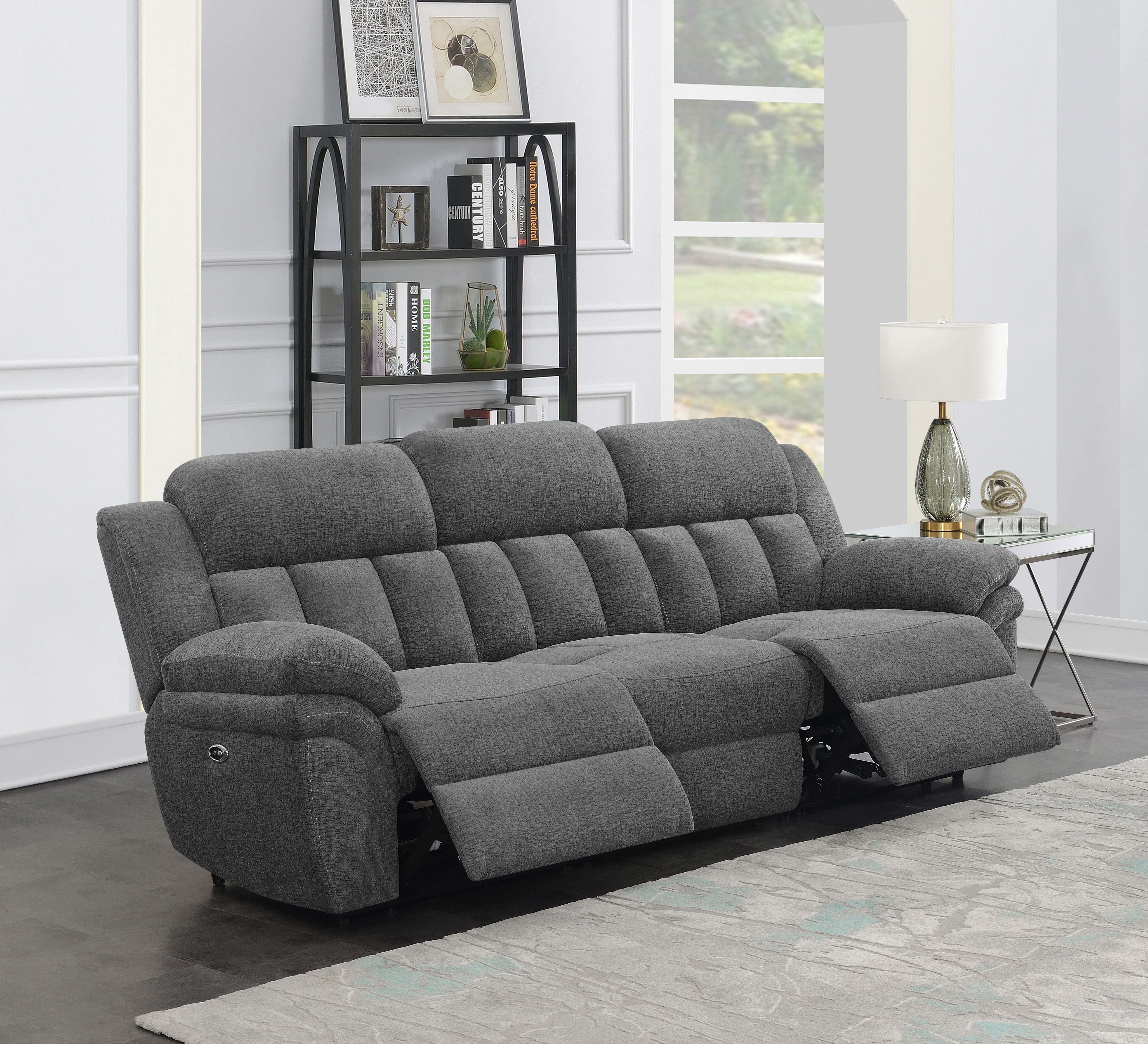 Bahrain Power Reclining Sofa - Ideal Furniture (Fresno,CA)