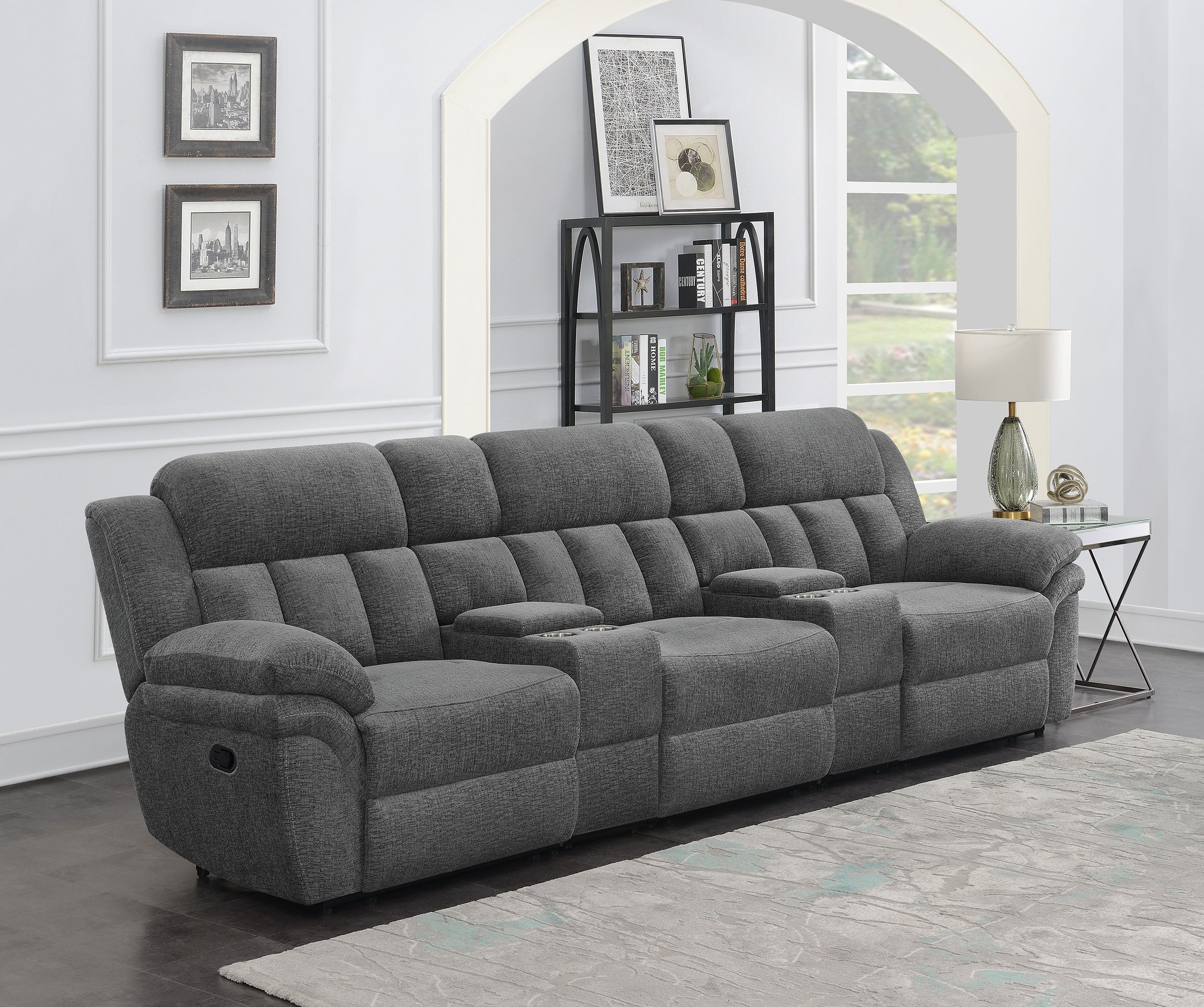 Bahrain Home Theater Seating - Ideal Furniture (Fresno,CA)