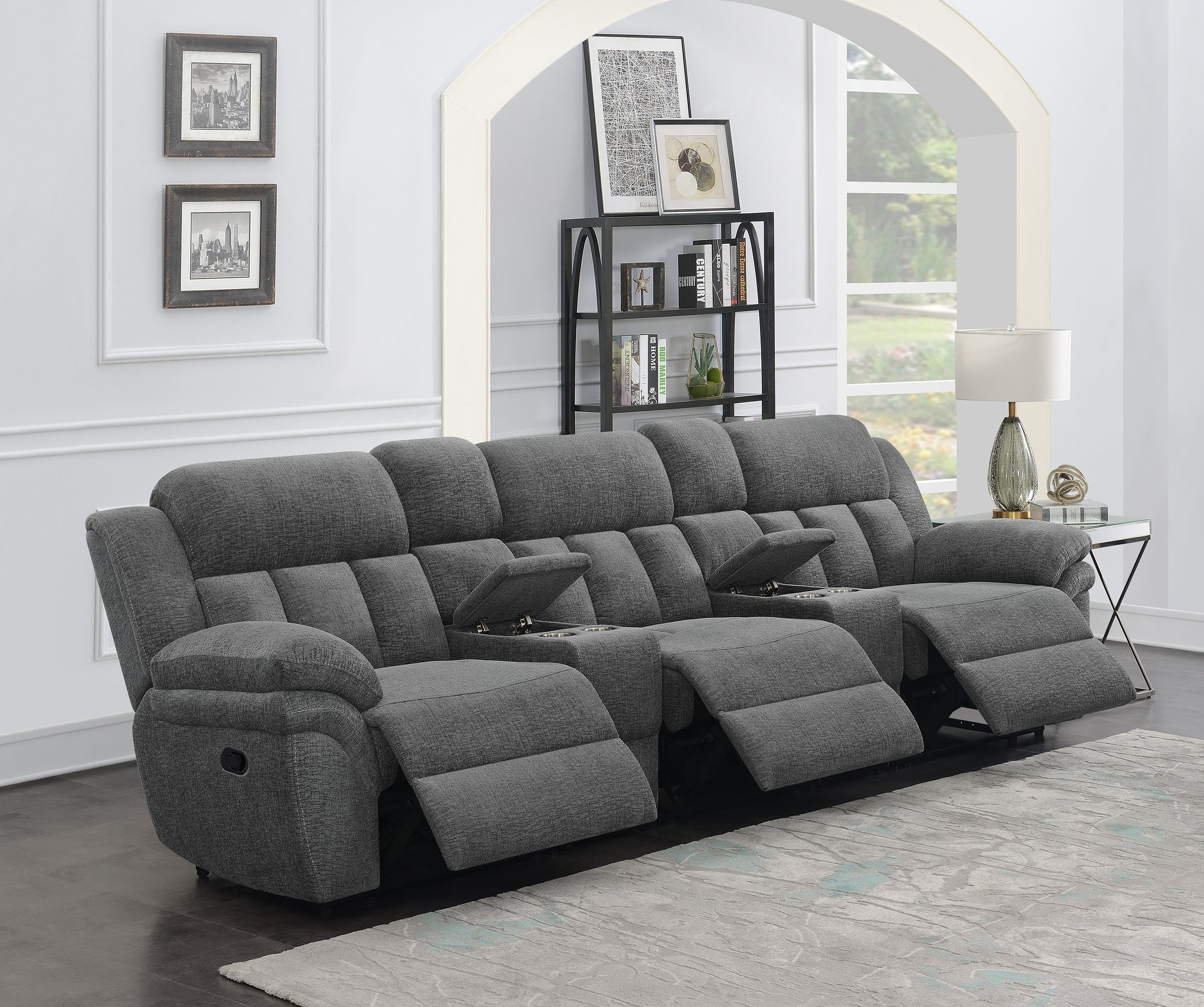 Bahrain Home Theater Seating - Ideal Furniture (Fresno,CA)