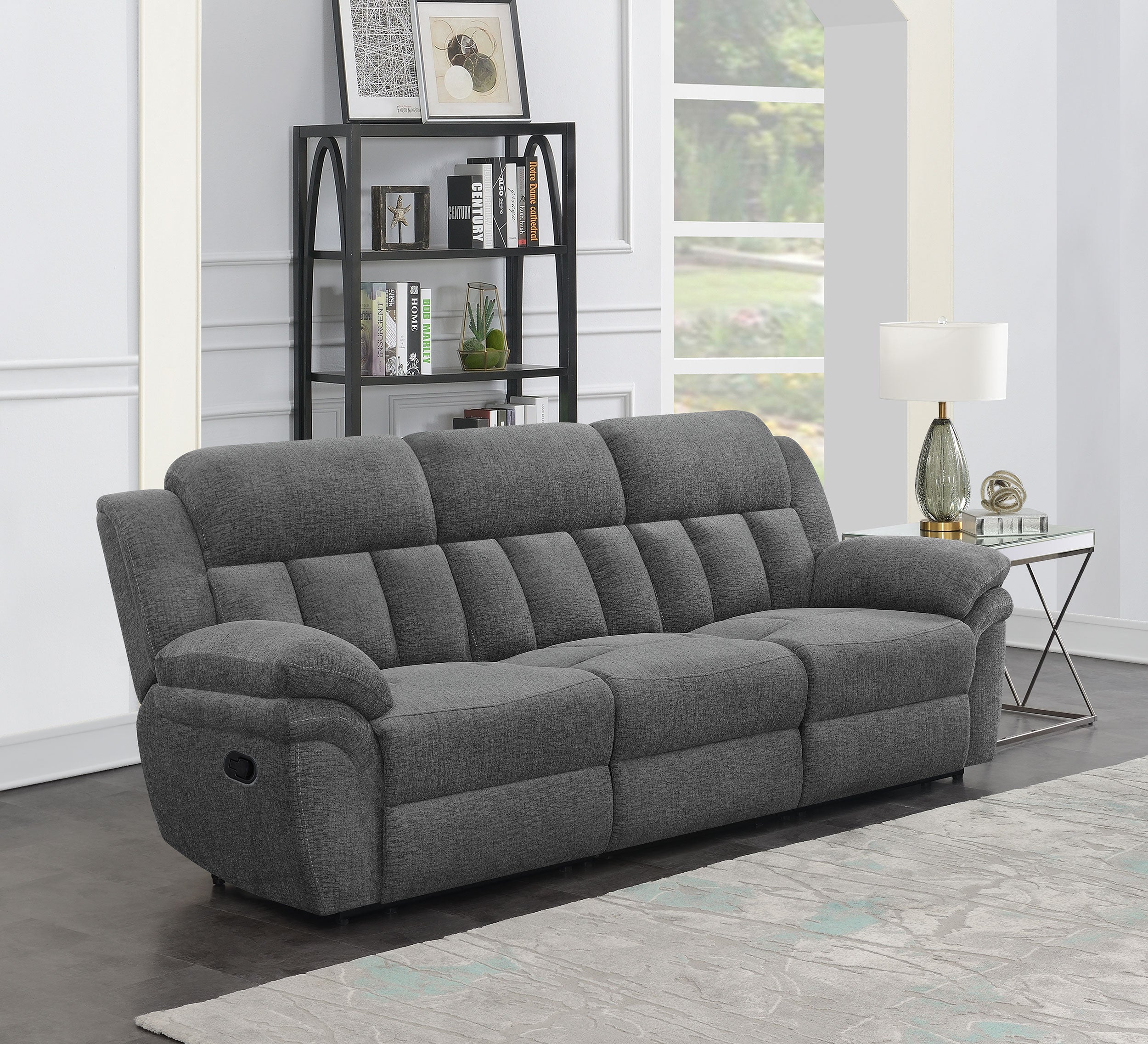 Bahrain Reclining Sofa - Ideal Furniture (Fresno,CA)