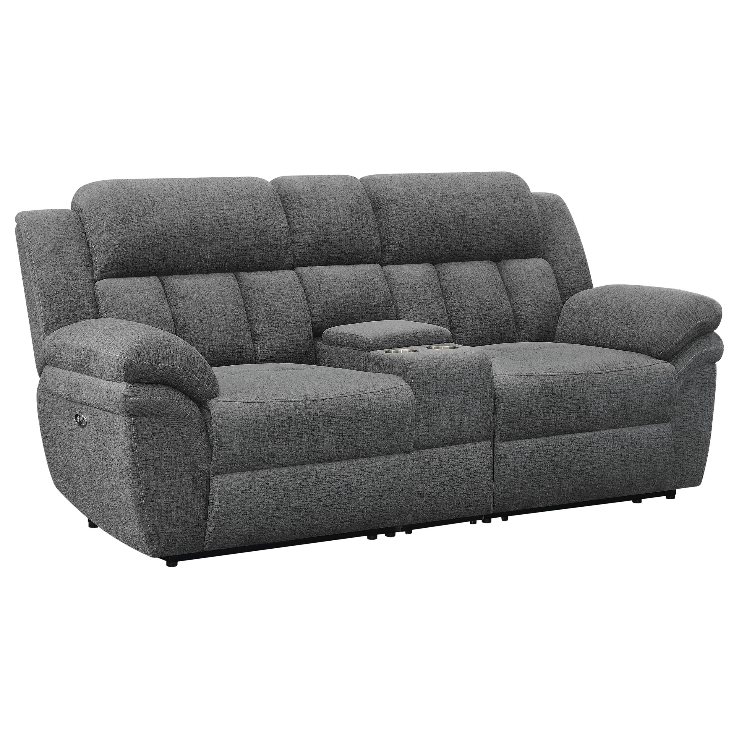 Bahrain Power Reclining Loveseat - Ideal Furniture (Fresno,CA)
