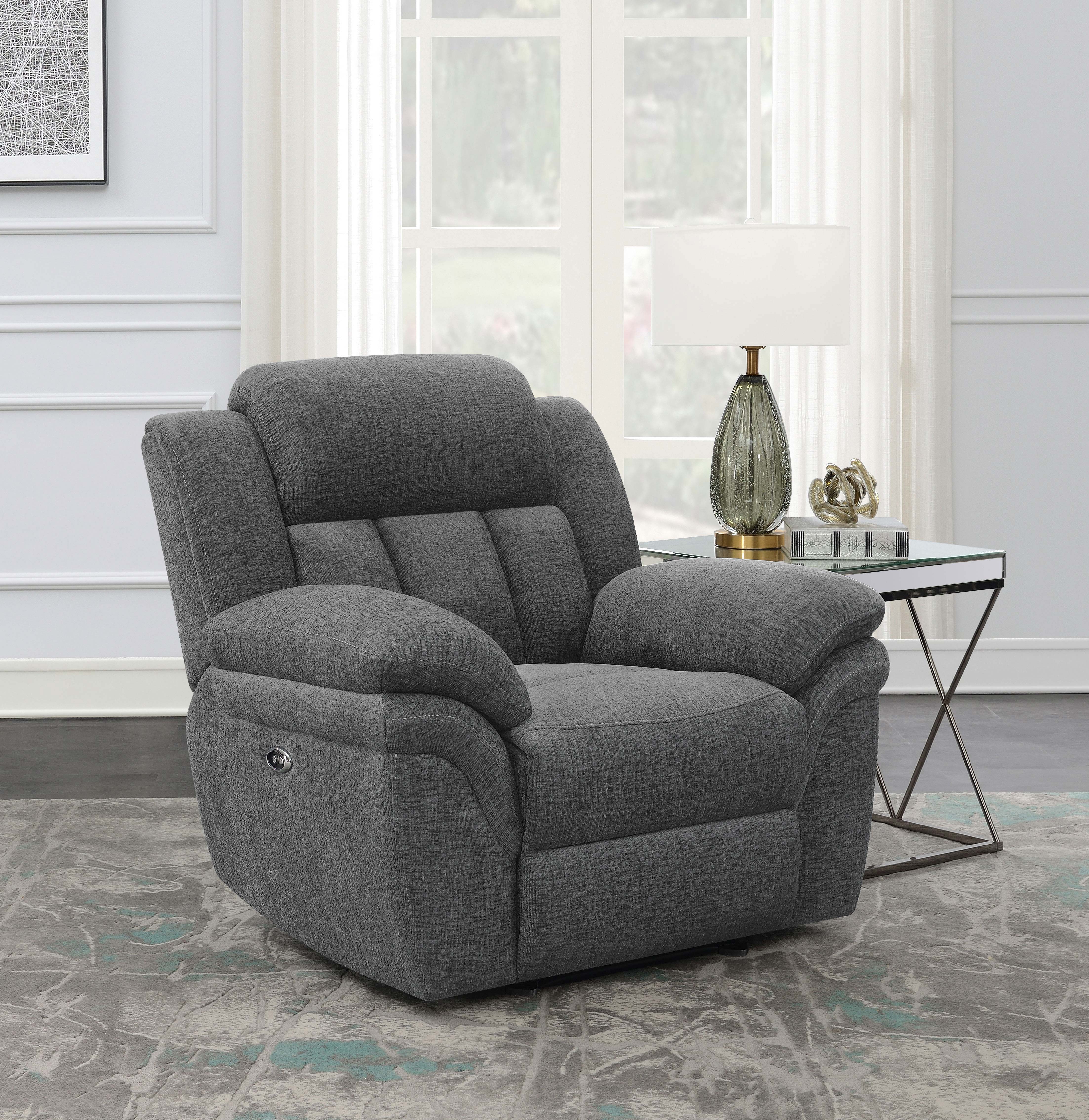 Bahrain Power Glider Recliner - Ideal Furniture (Fresno,CA)