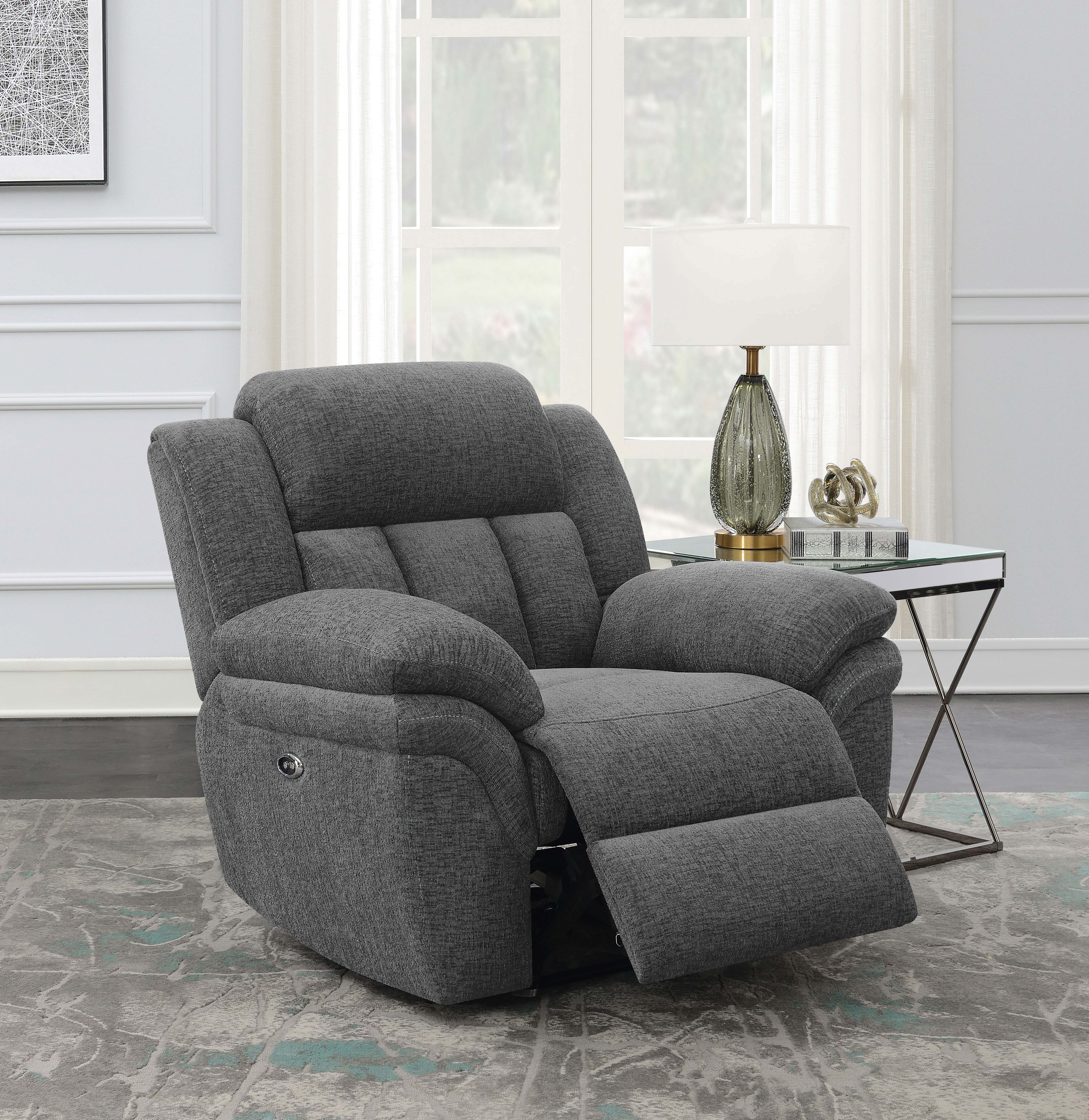 Bahrain Power Glider Recliner - Ideal Furniture (Fresno,CA)