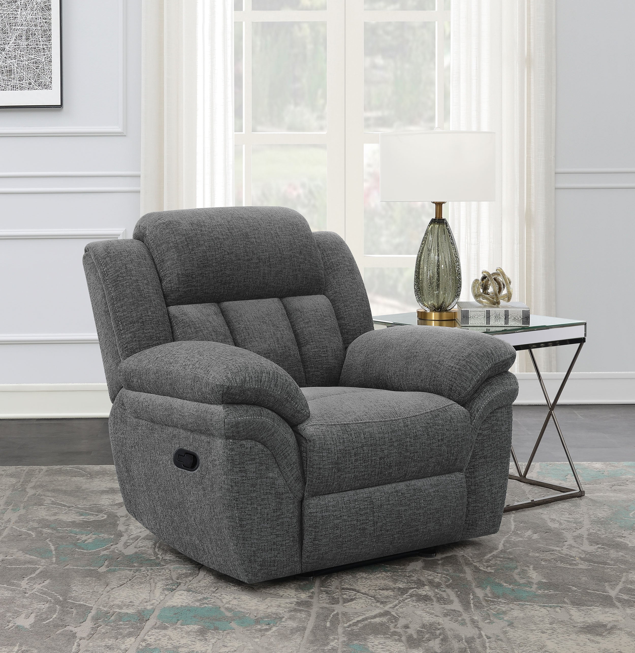 Bahrain Glider Recliner - Ideal Furniture (Fresno,CA)