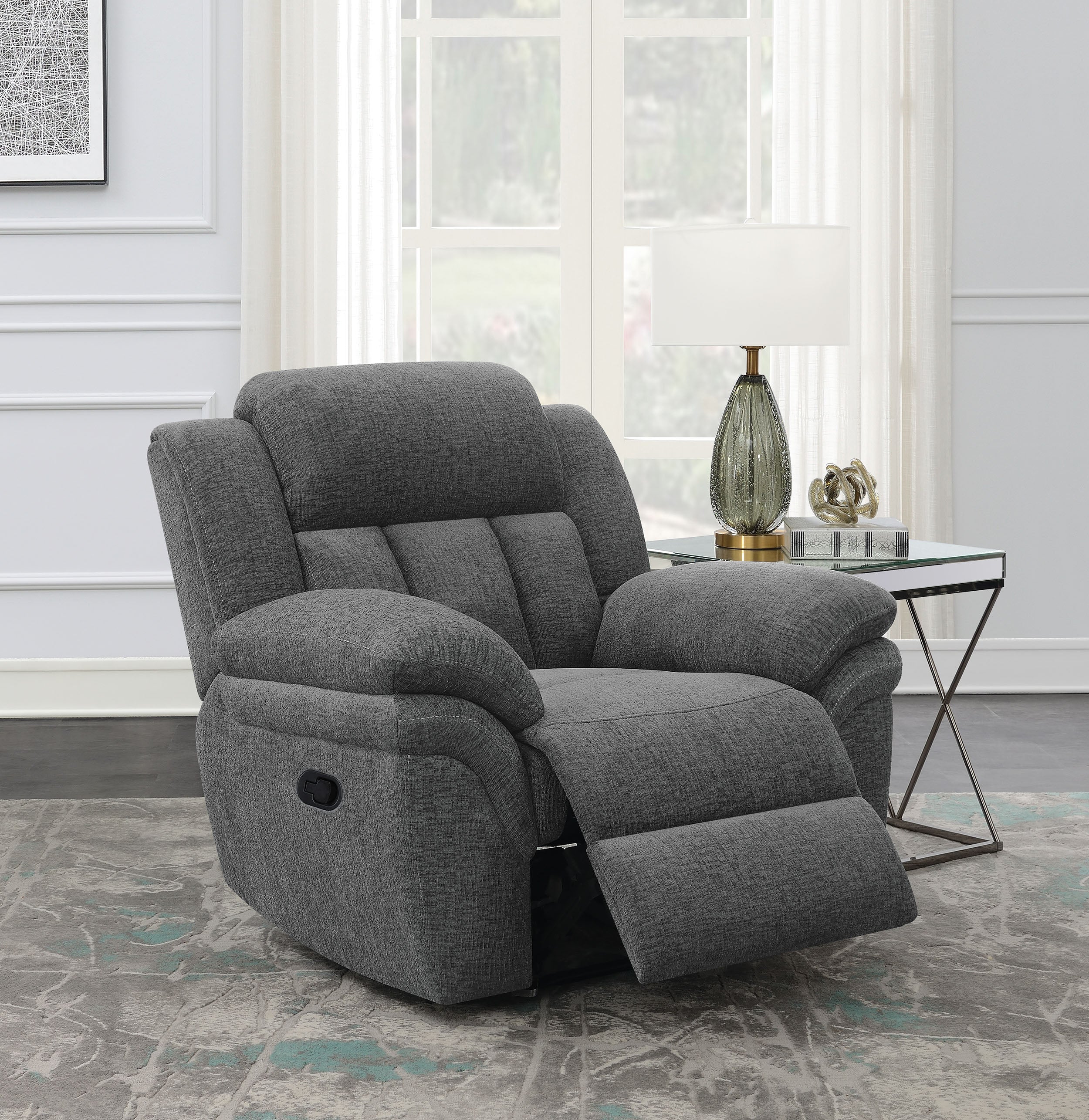 Bahrain Glider Recliner - Ideal Furniture (Fresno,CA)
