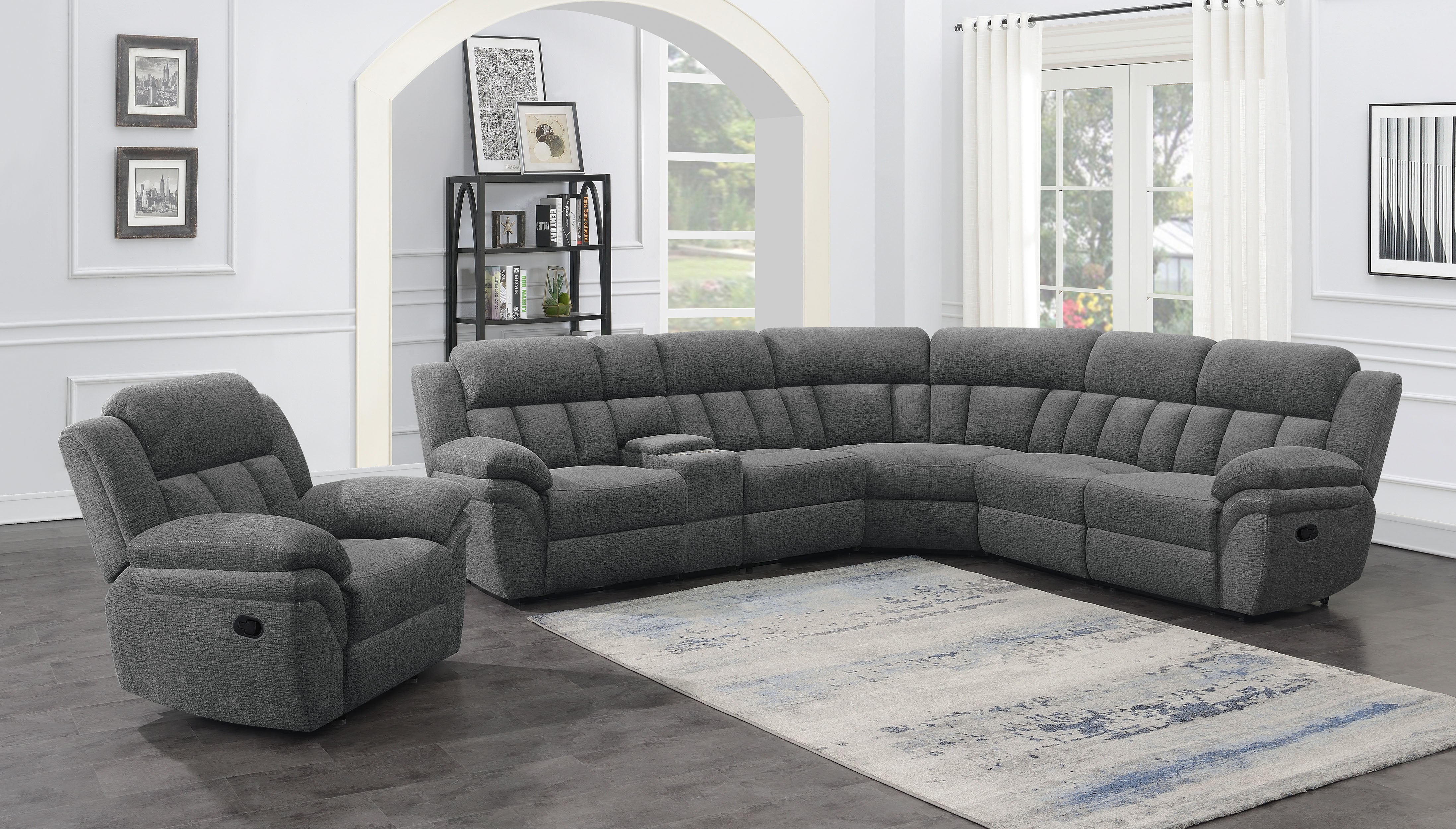 Bahrain Glider Recliner - Ideal Furniture (Fresno,CA)