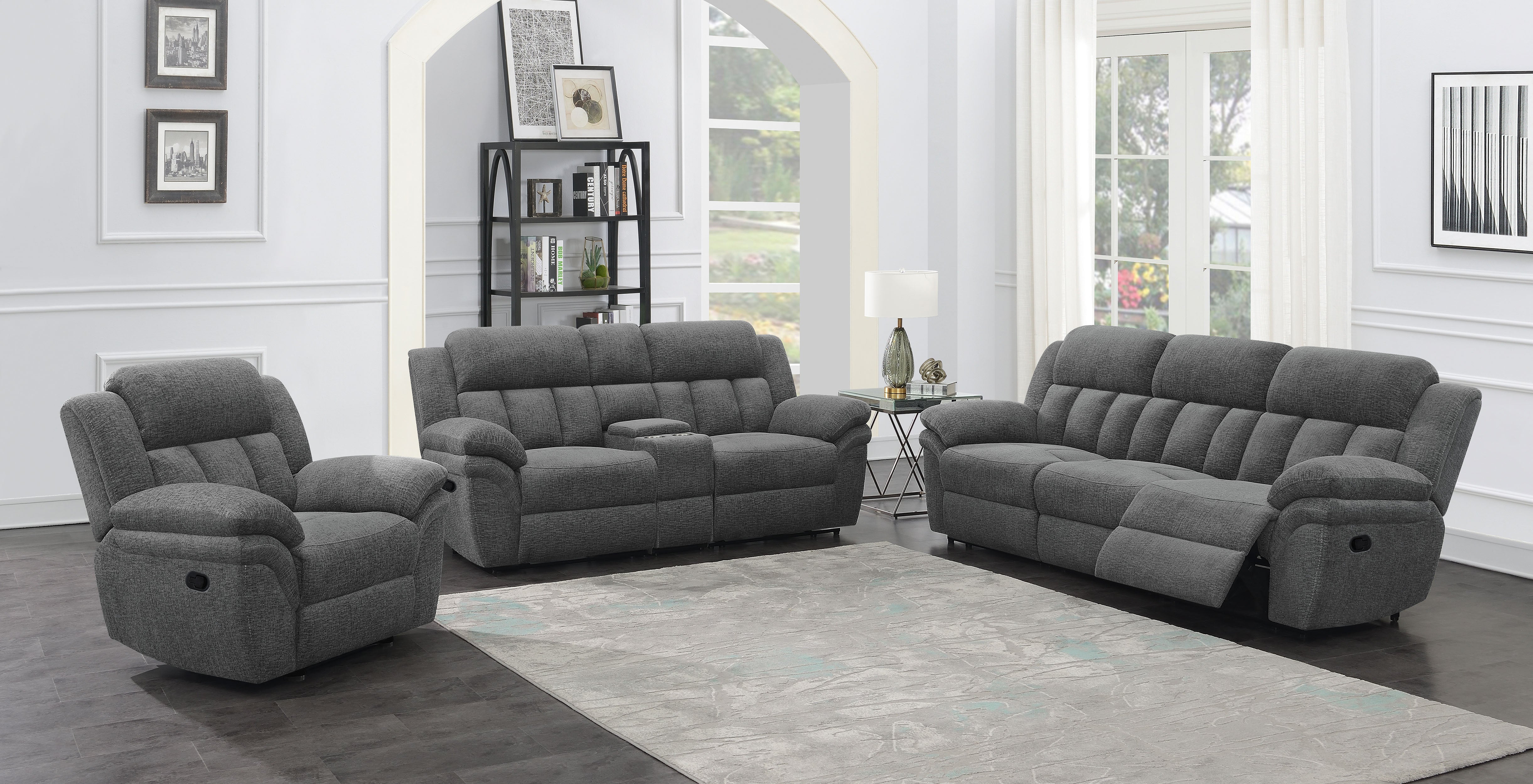 Bahrain Glider Recliner - Ideal Furniture (Fresno,CA)